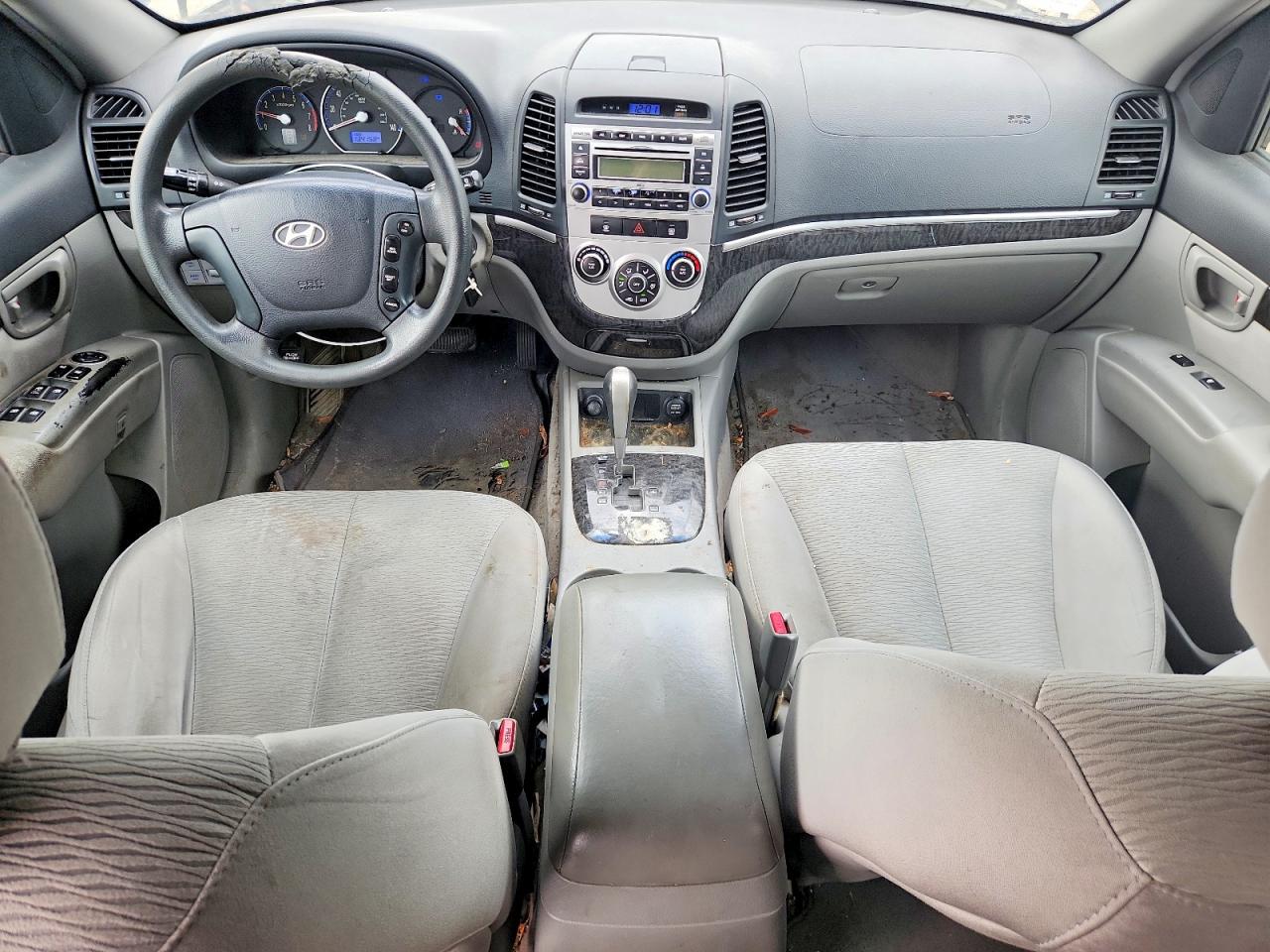 2007 Hyundai Santa Fe Gls Black vin: 5NMSG73D97H049932