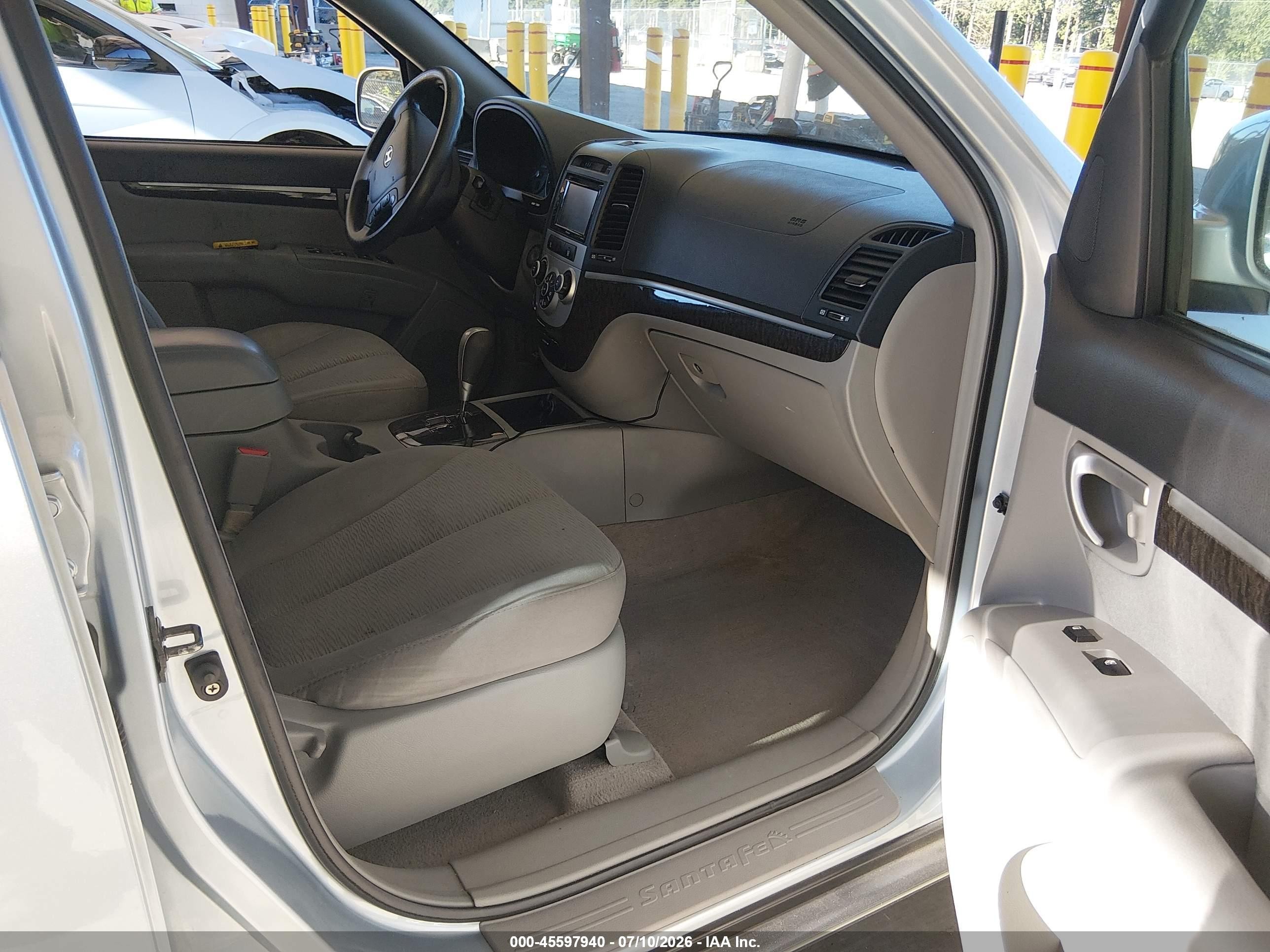 2007 Hyundai Santa Fe Gls Light Blue vin: 5NMSG73D97H082123