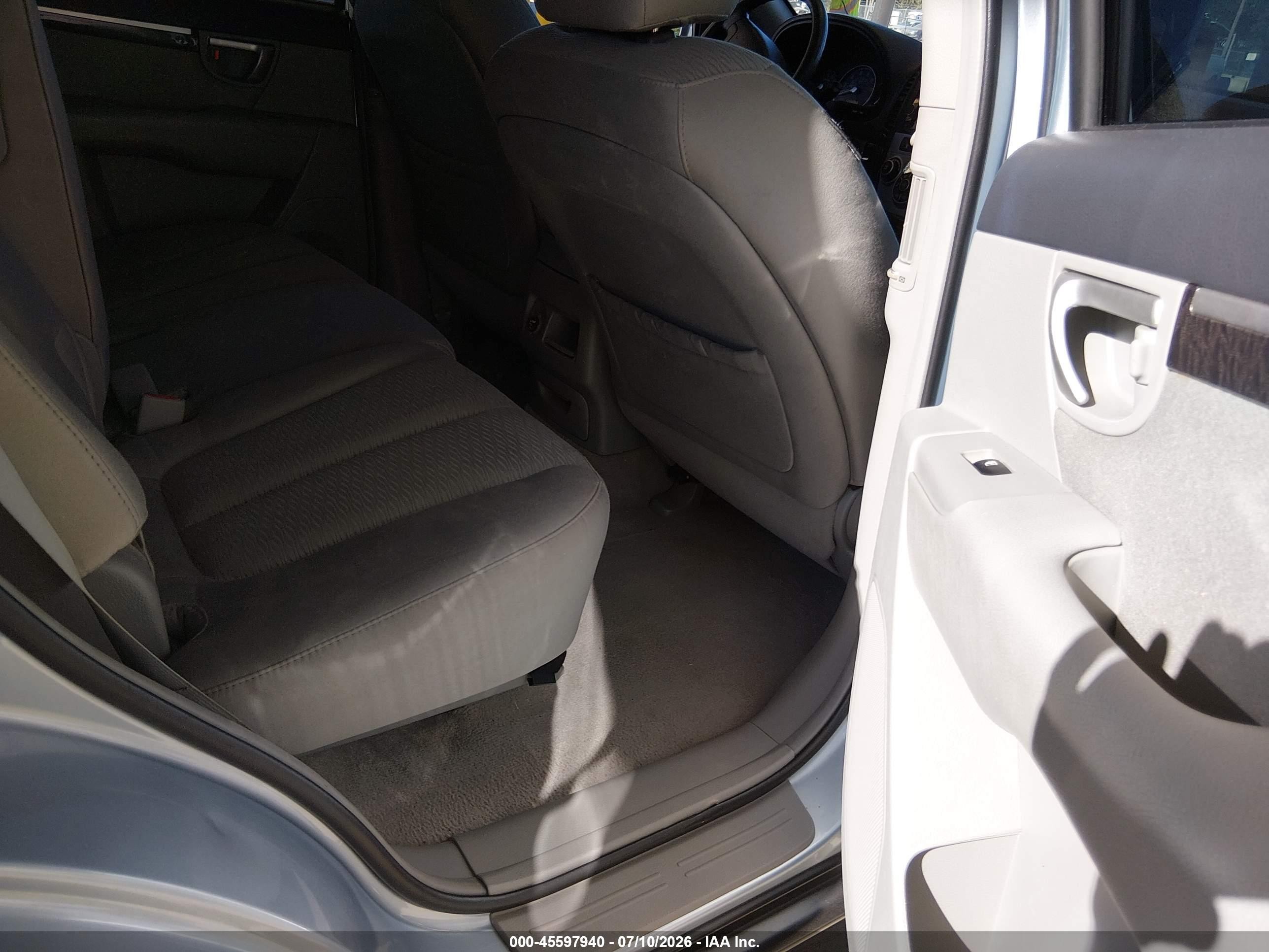2007 Hyundai Santa Fe Gls Light Blue vin: 5NMSG73D97H082123