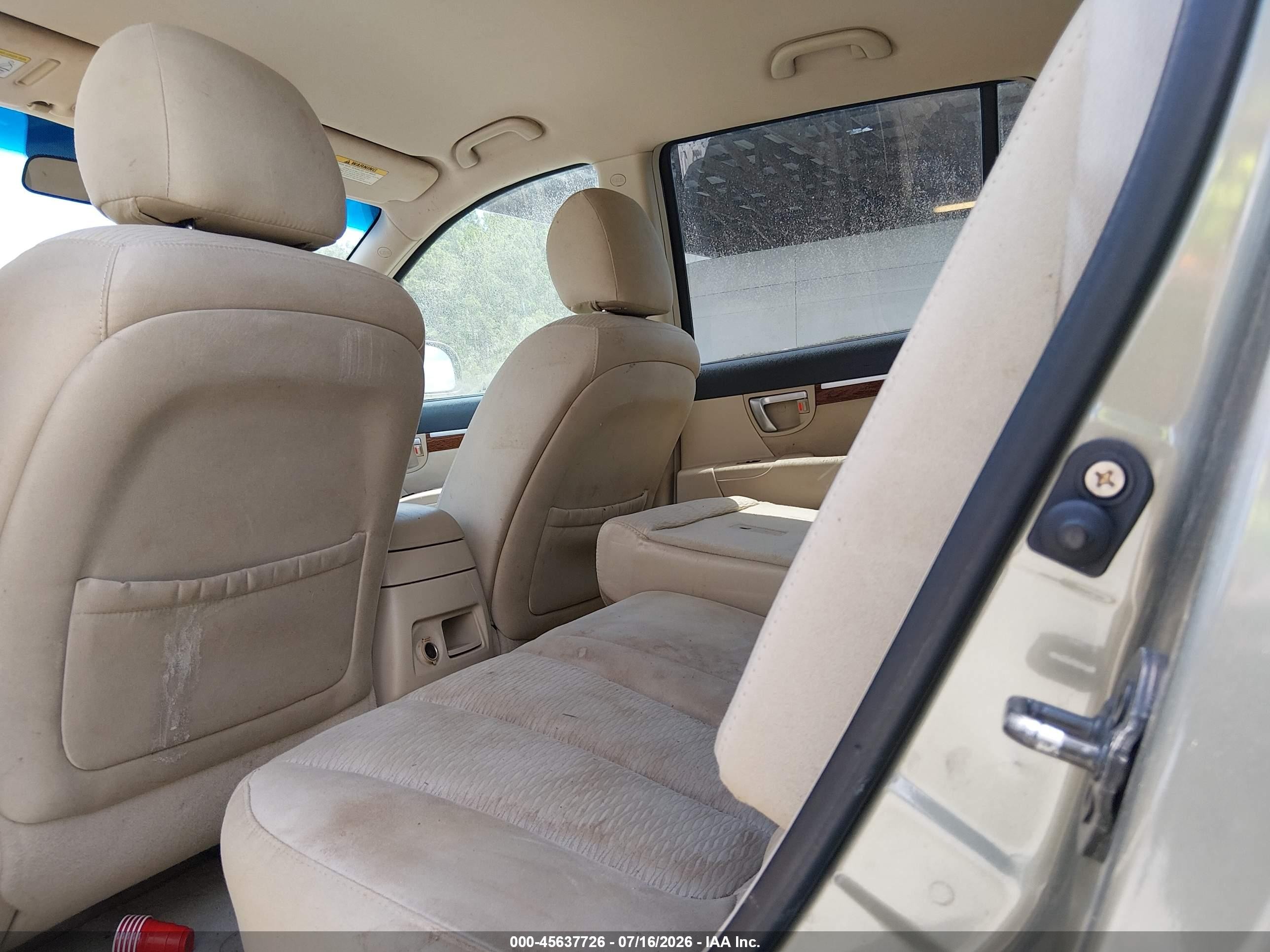 2007 Hyundai Santa Fe Gls Green vin: 5NMSG73D97H104914
