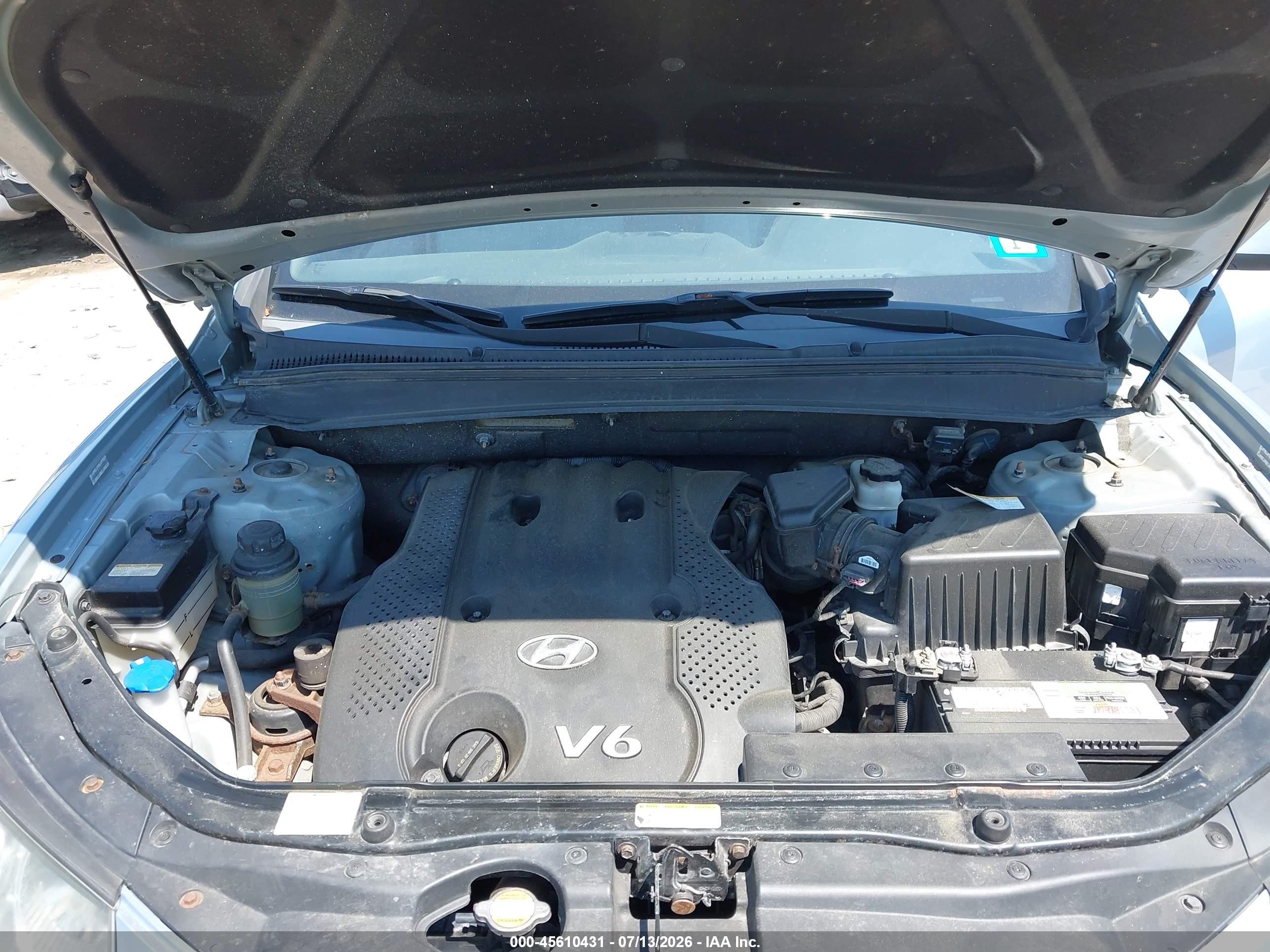 2008 Hyundai Santa Fe Gls Blue vin: 5NMSG73D98H140975