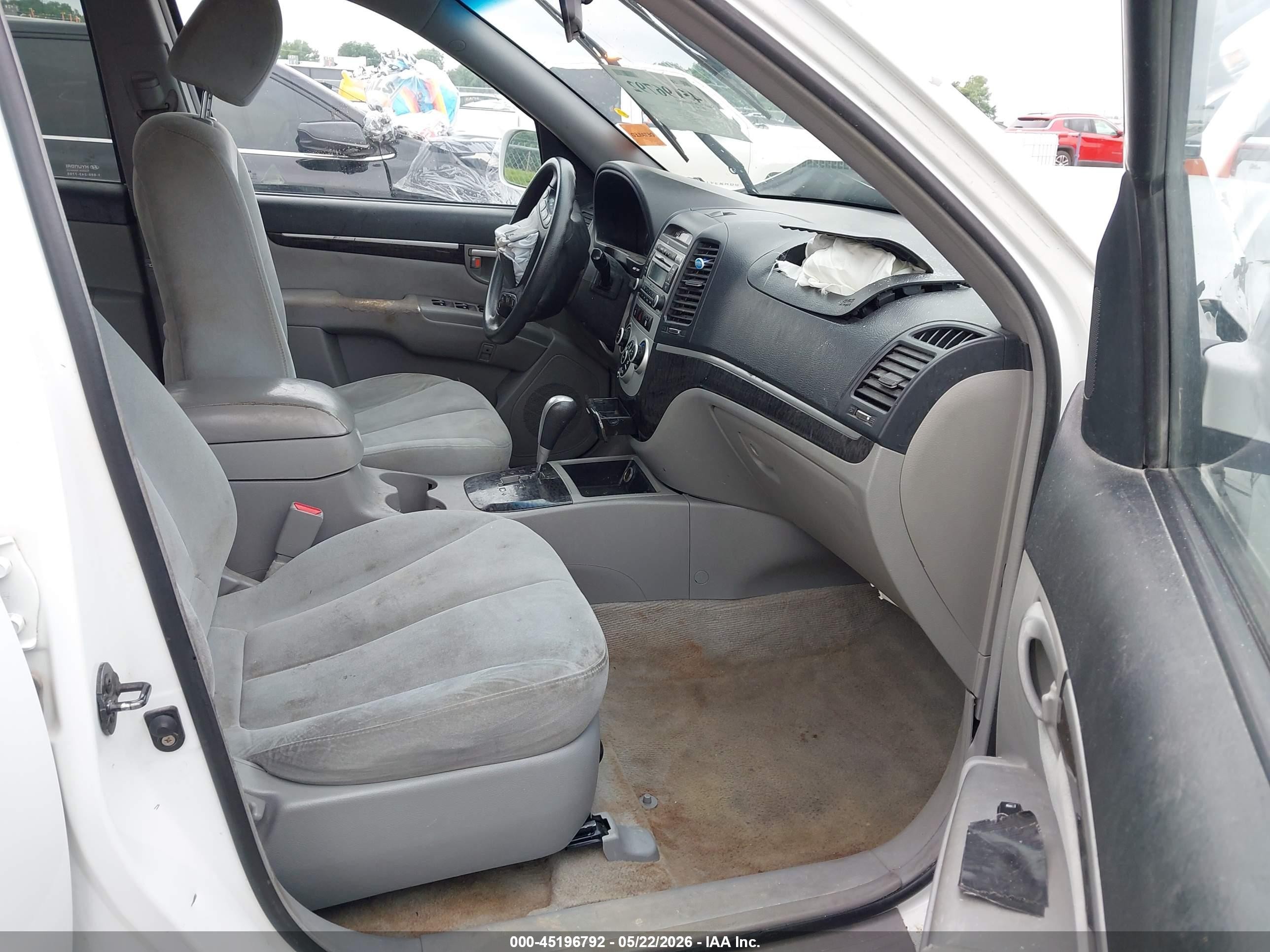 2008 Hyundai Santa Fe Gls Белый vin: 5NMSG73D98H151216