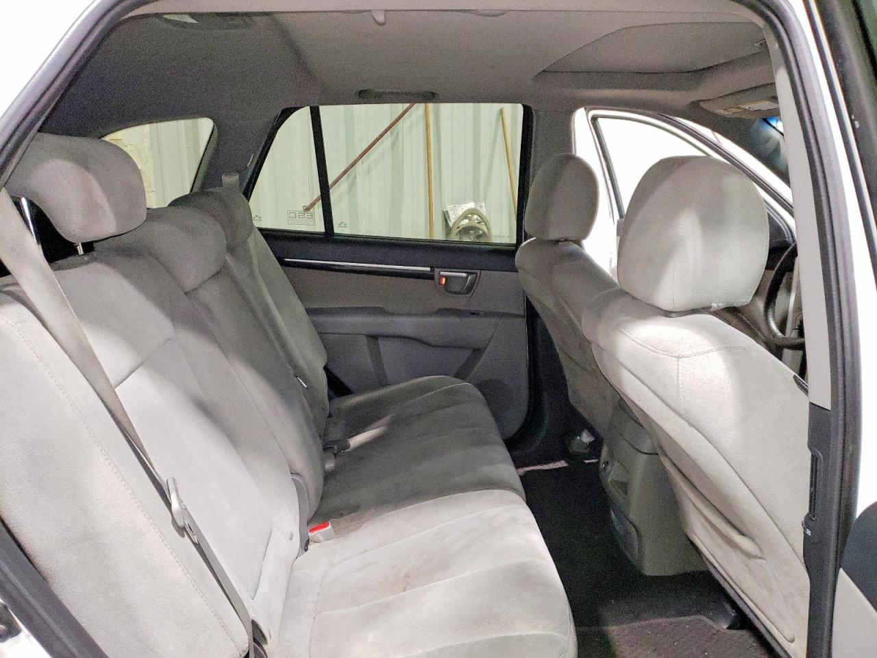 2008 Hyundai Santa Fe Gls White vin: 5NMSG73D98H193336