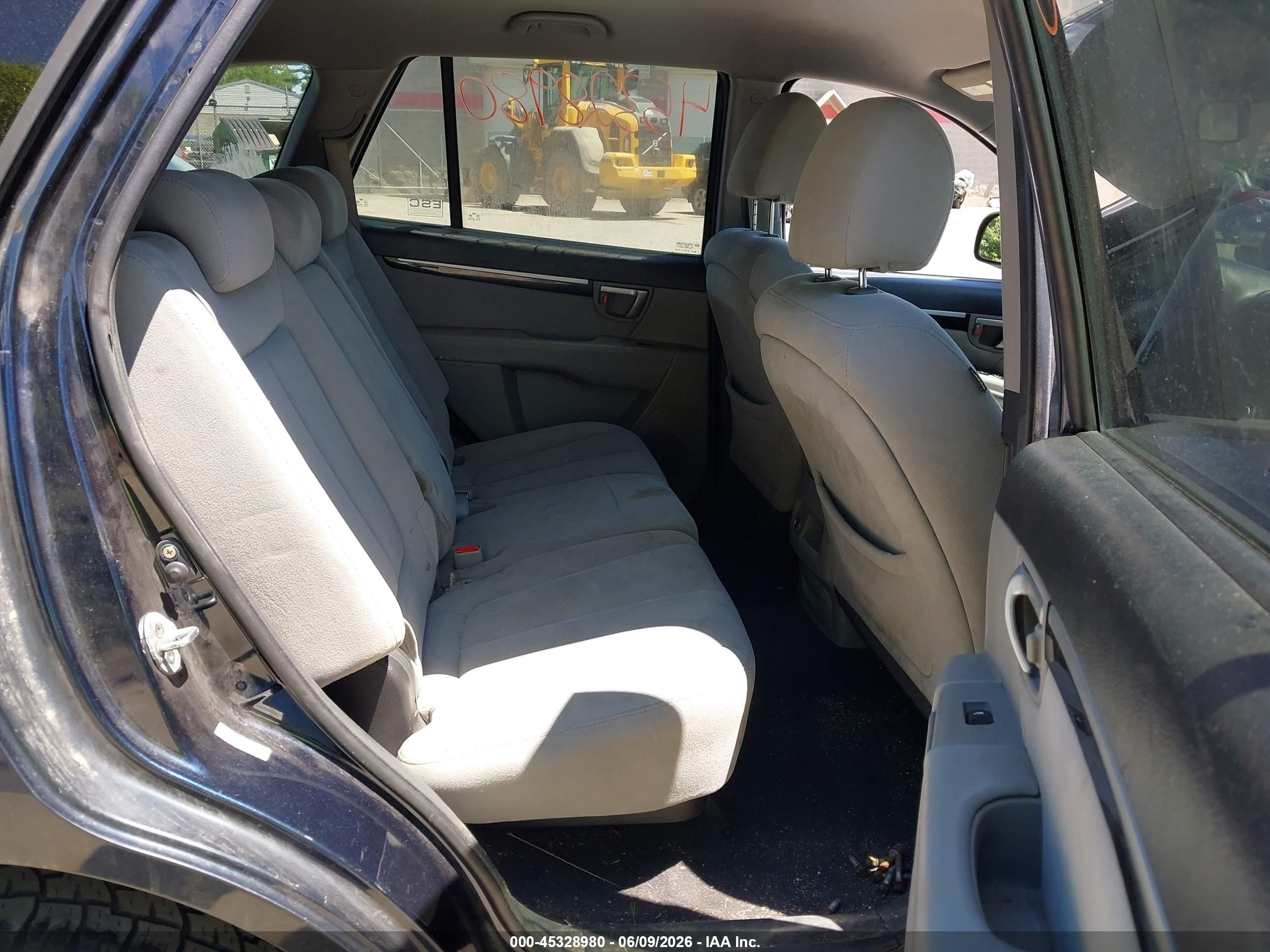 2009 Hyundai Santa Fe Gls Blue vin: 5NMSG73D99H255206