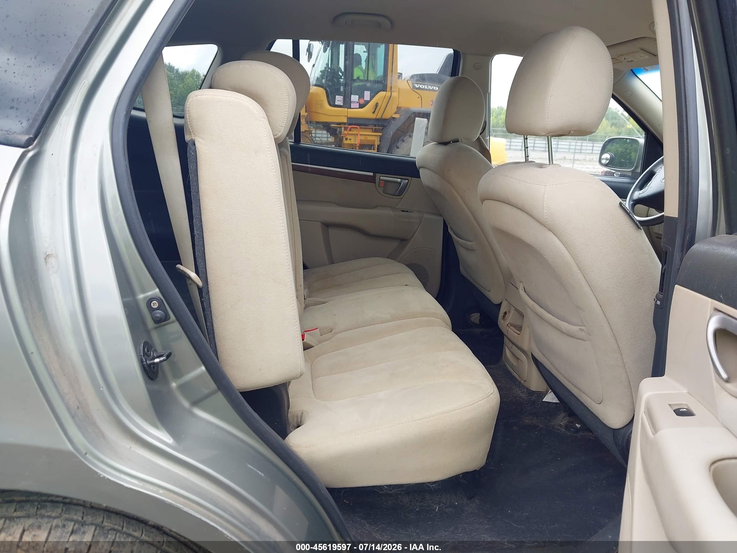 2008 Hyundai Santa Fe Gls Gray vin: 5NMSG73DX8H142167
