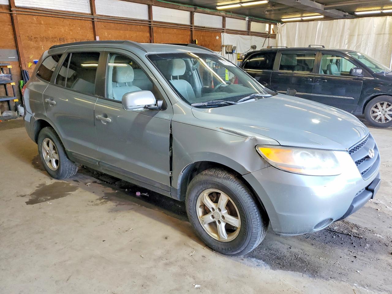 2008 Hyundai Santa Fe Gls Серебряный vin: 5NMSG73DX8H163360