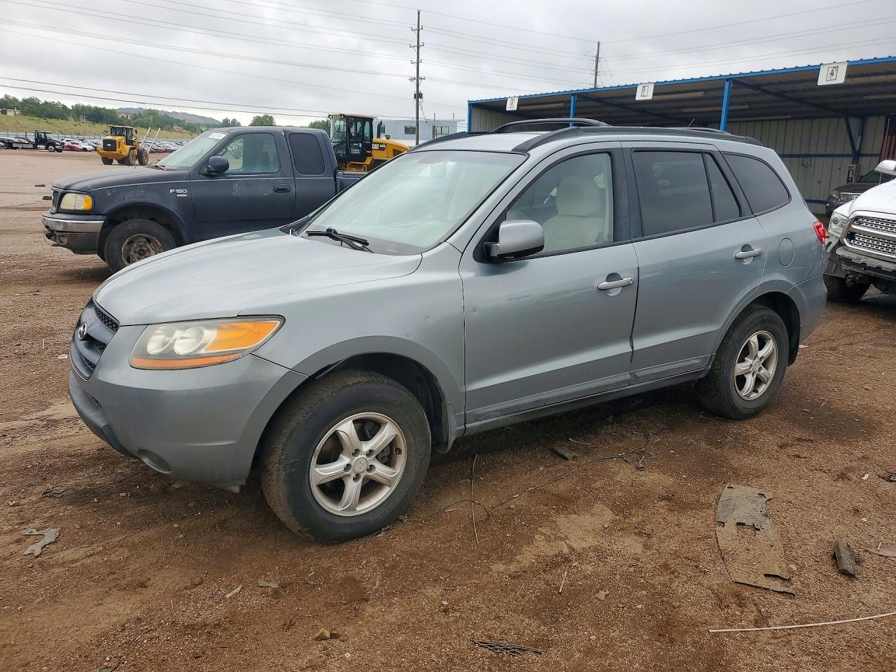 2008 Hyundai Santa Fe Gls Blue vin: 5NMSG73DX8H201184