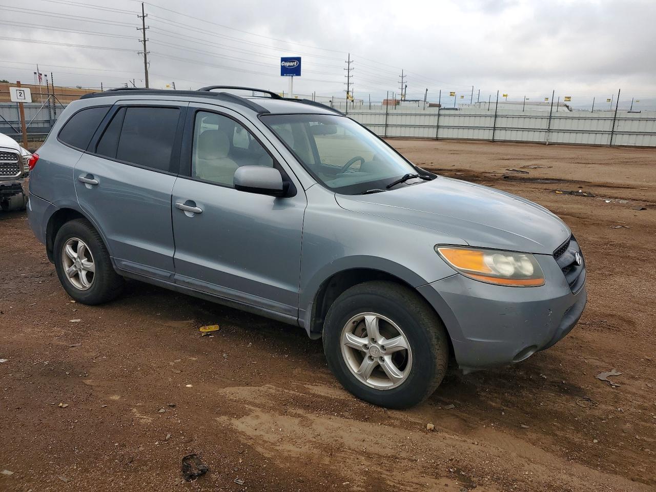 2008 Hyundai Santa Fe Gls Blue vin: 5NMSG73DX8H201184
