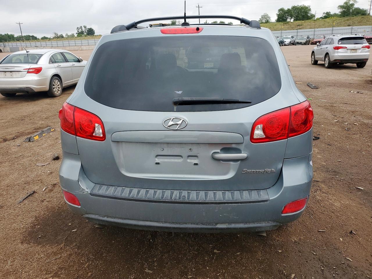 2008 Hyundai Santa Fe Gls Blue vin: 5NMSG73DX8H201184