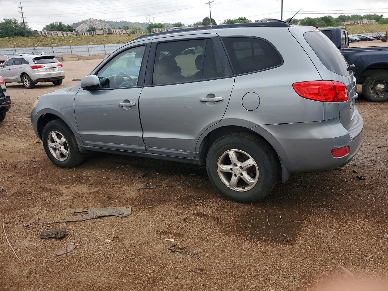 2008 Hyundai Santa Fe Gls Blue vin: 5NMSG73DX8H201184