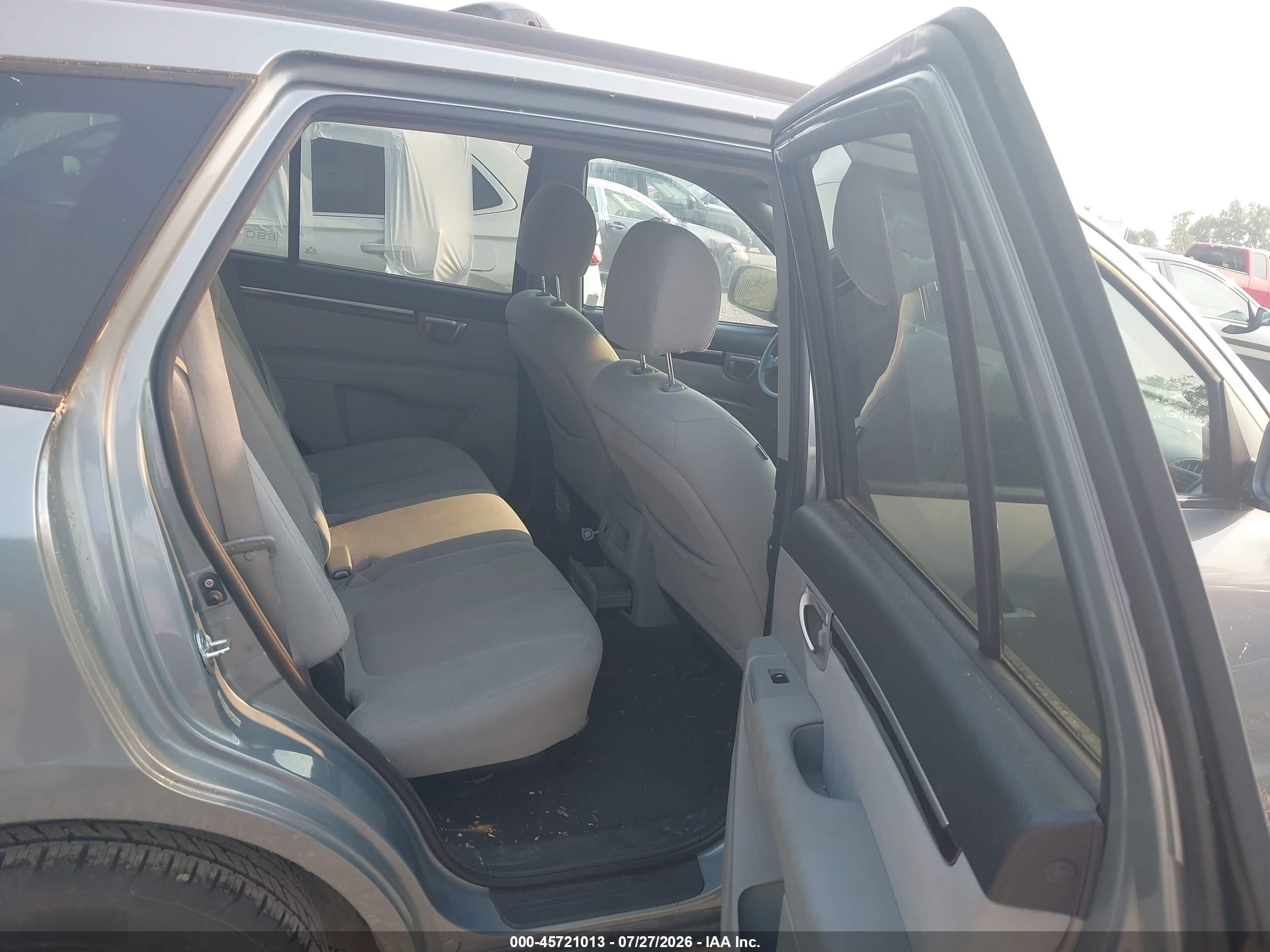 2009 Hyundai Santa Fe Gls Blue vin: 5NMSG73DX9H299487