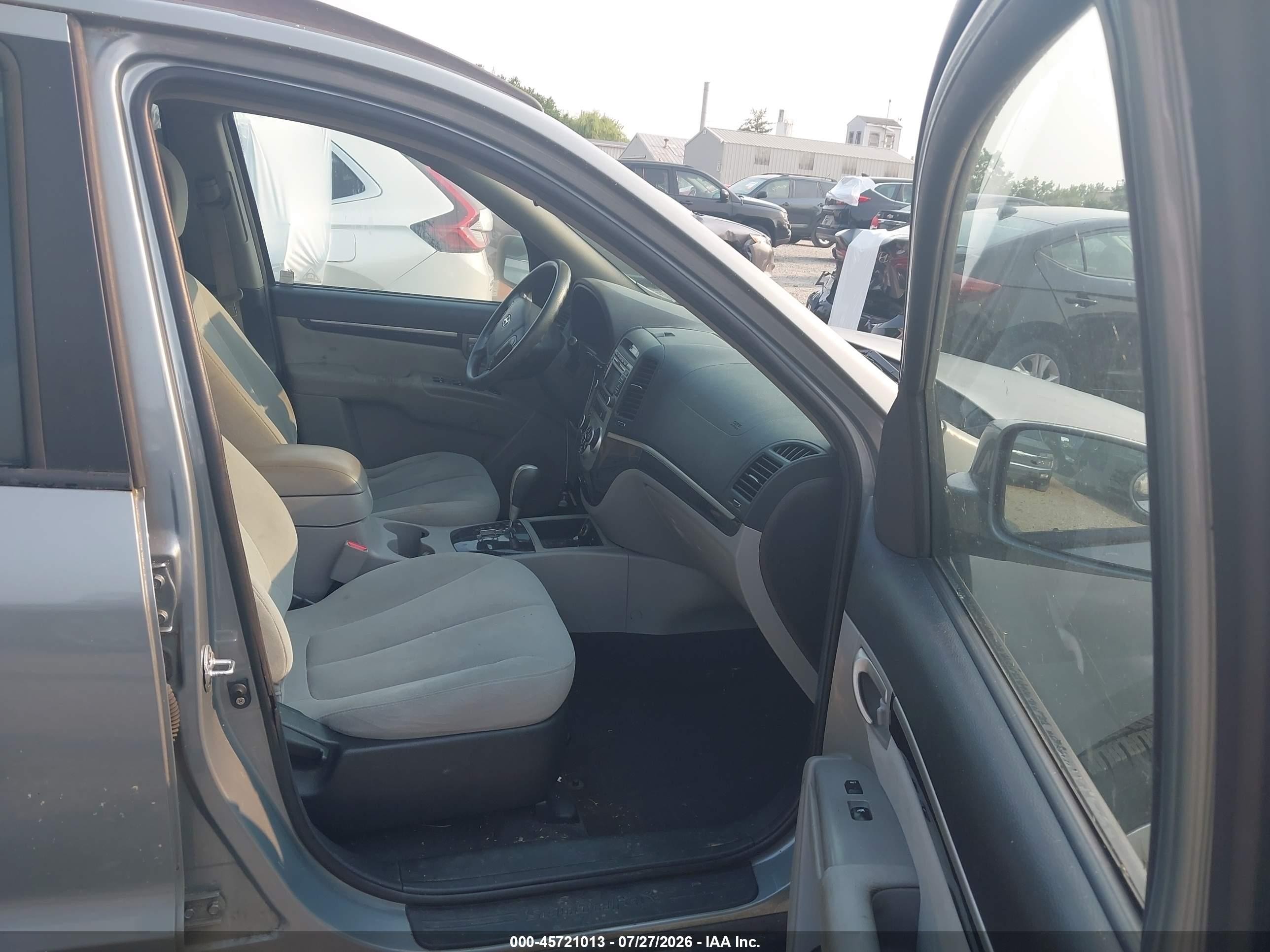 2009 Hyundai Santa Fe Gls Blue vin: 5NMSG73DX9H299487