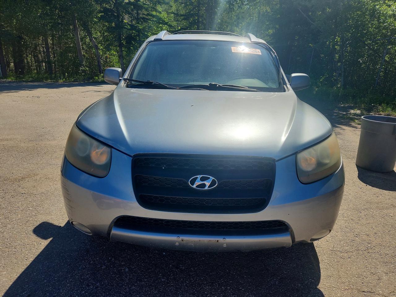 2007 Hyundai Santa Fe Gl Silver vin: 5NMSG73E37H056920