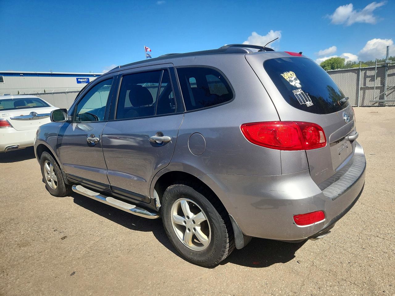 2007 Hyundai Santa Fe Gl Silver vin: 5NMSG73E37H056920