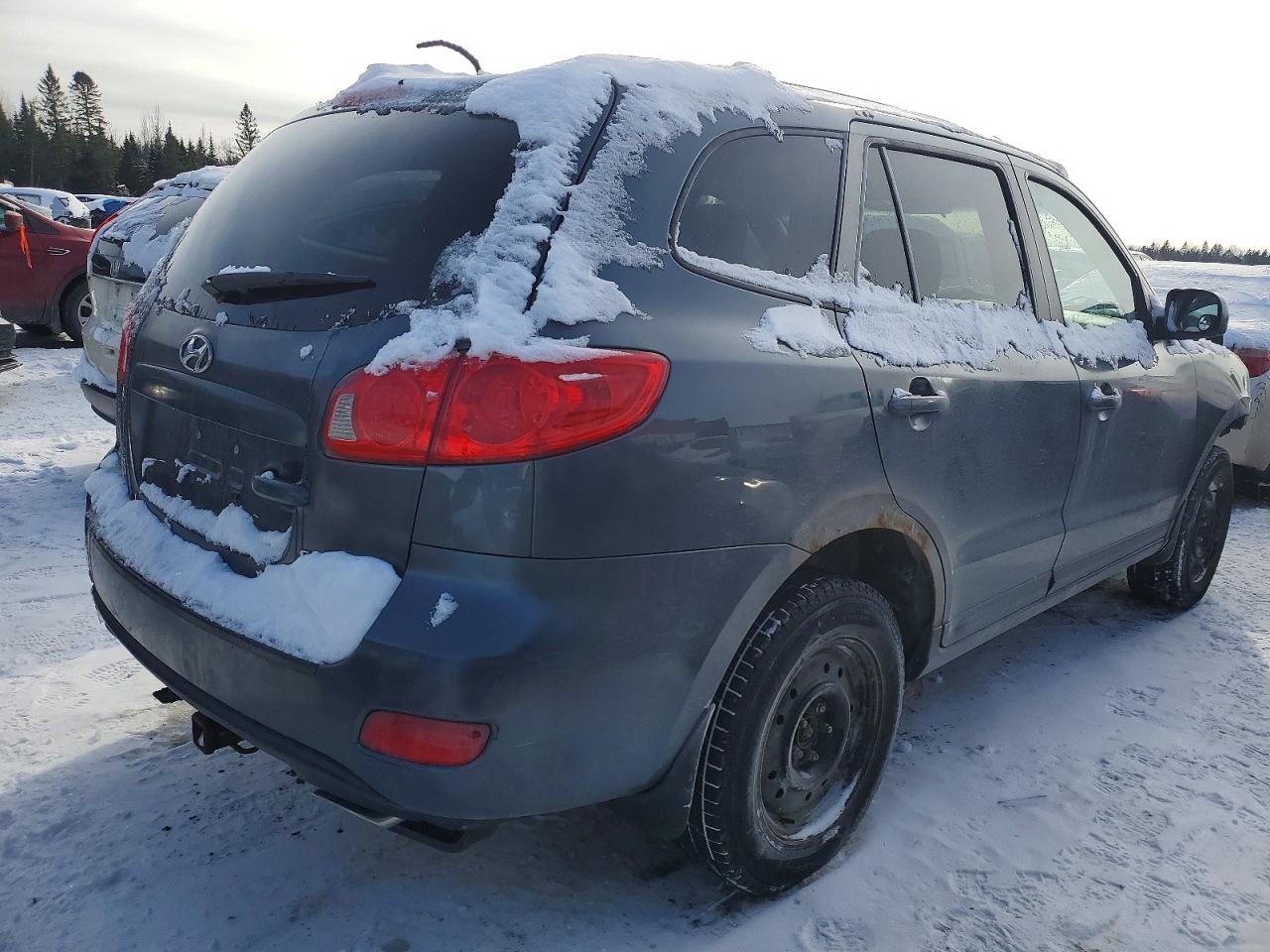 2008 Hyundai Santa Fe Gl Blue vin: 5NMSG73E58H204602
