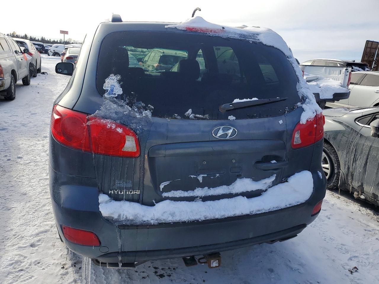 2008 Hyundai Santa Fe Gl Blue vin: 5NMSG73E58H204602