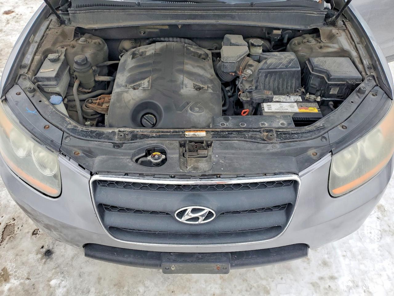 2008 Hyundai Santa Fe Gl Gray vin: 5NMSG73E78H223443