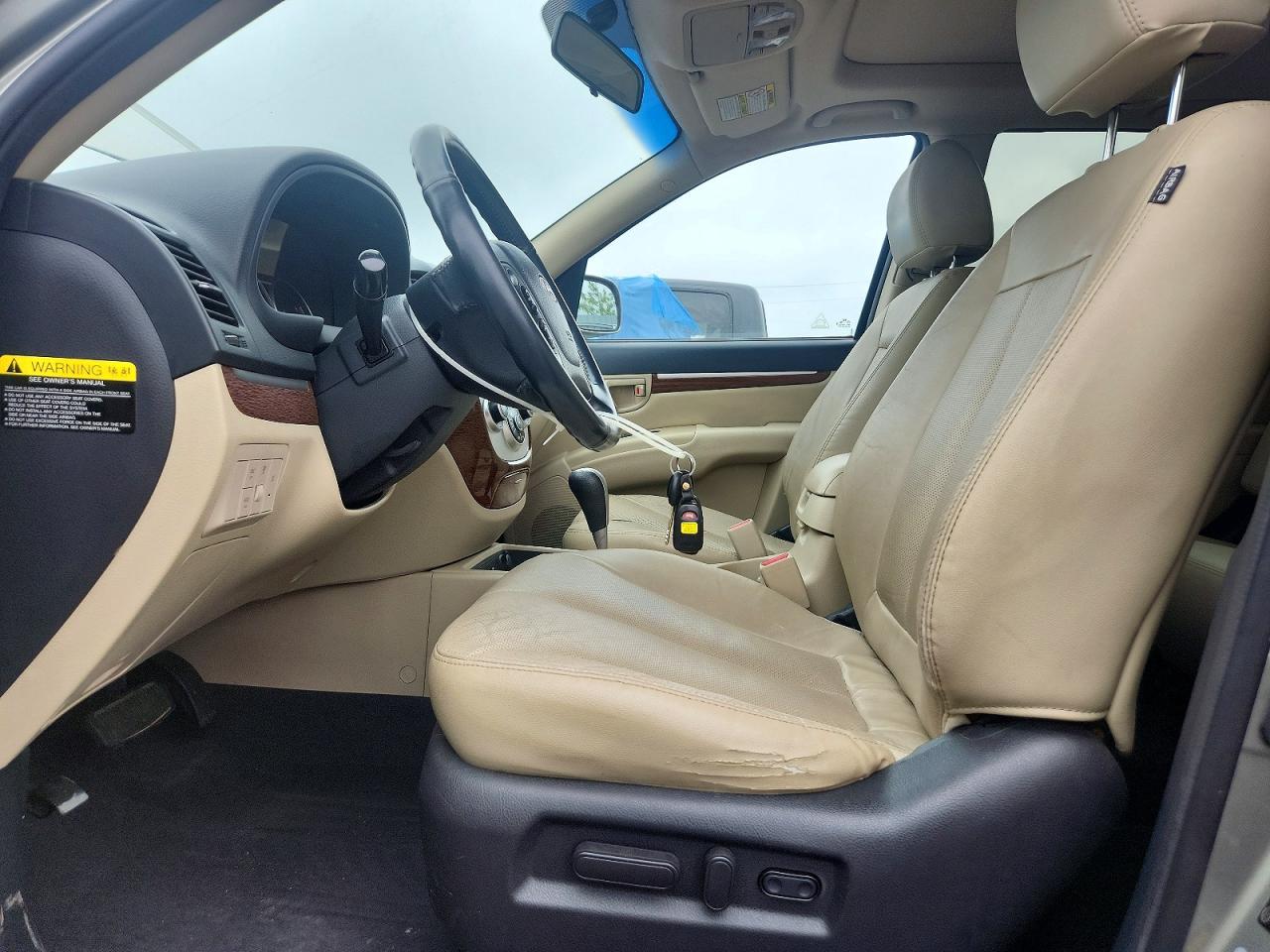 2009 Hyundai Santa Fe Gl Tan vin: 5NMSG73E89H290344