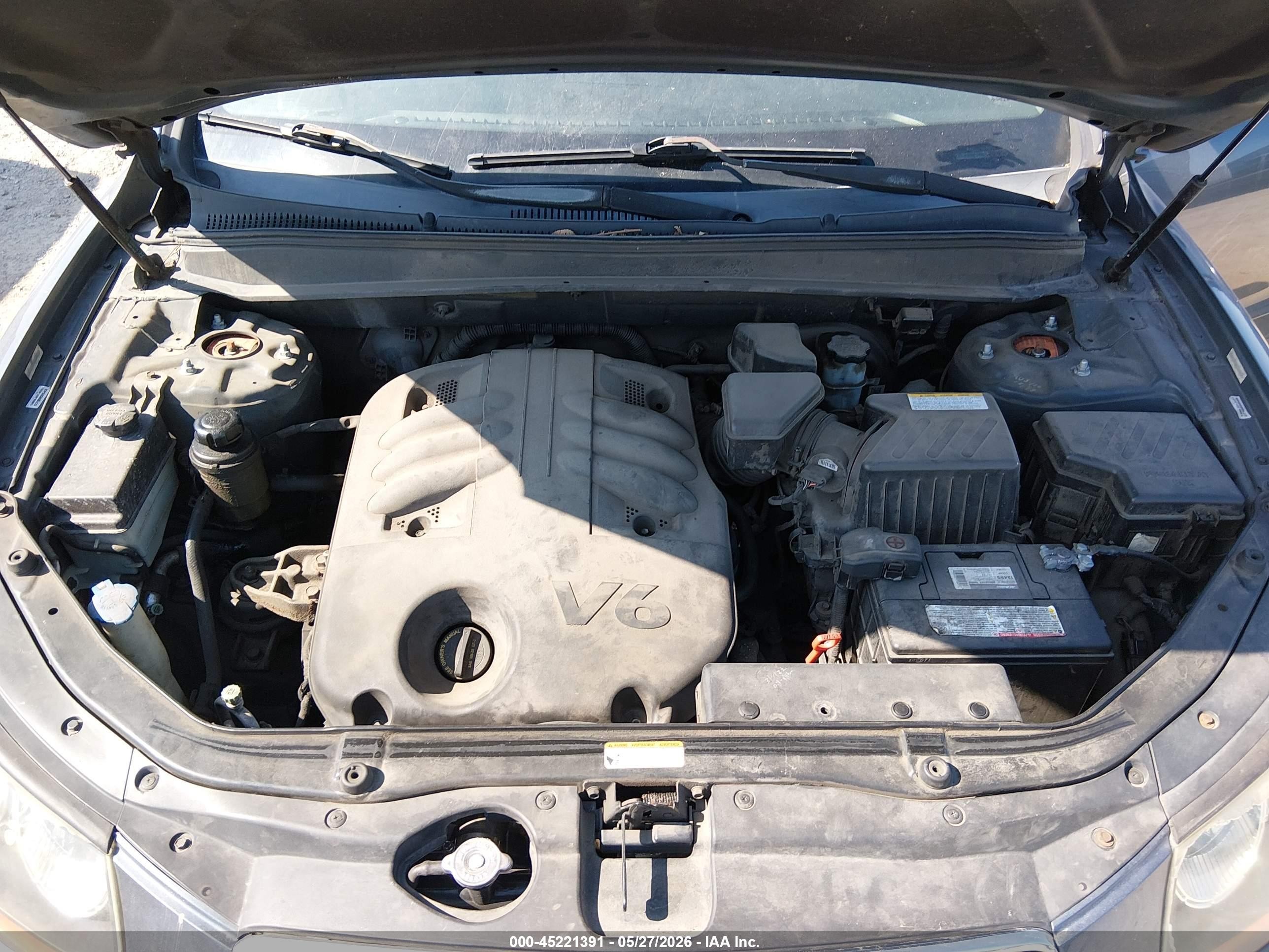 2008 Hyundai Santa Fe Se Blue vin: 5NMSG73E98H222830