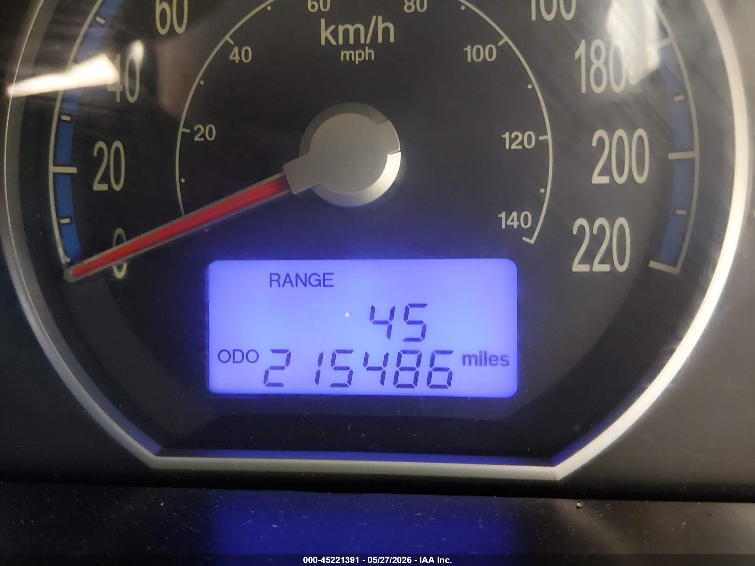 2008 Hyundai Santa Fe Se Blue vin: 5NMSG73E98H222830