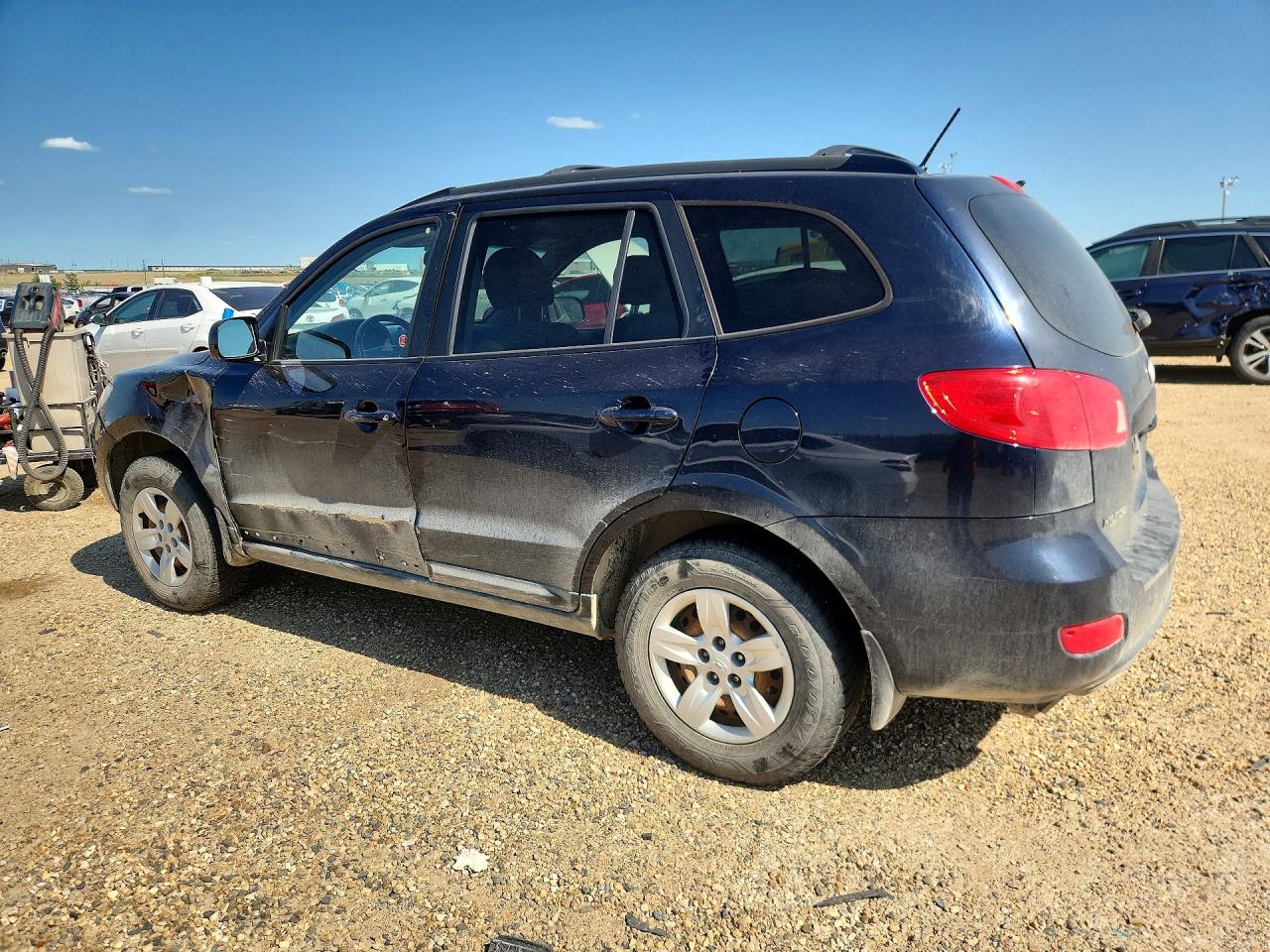 2009 Hyundai Santa Fe Gl Blue vin: 5NMSG73EX9H302879