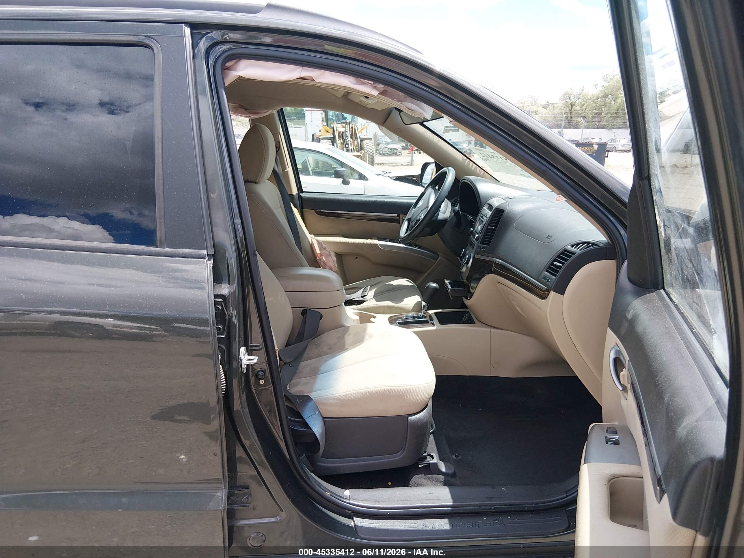 2010 Hyundai Santa Fe Gls Серый vin: 5NMSGDAB0AH351861