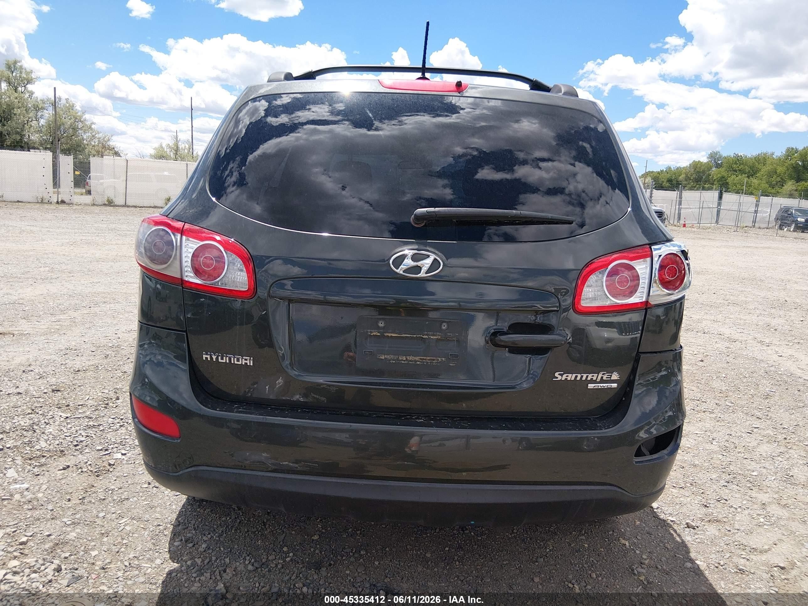 2010 Hyundai Santa Fe Gls Серый vin: 5NMSGDAB0AH351861