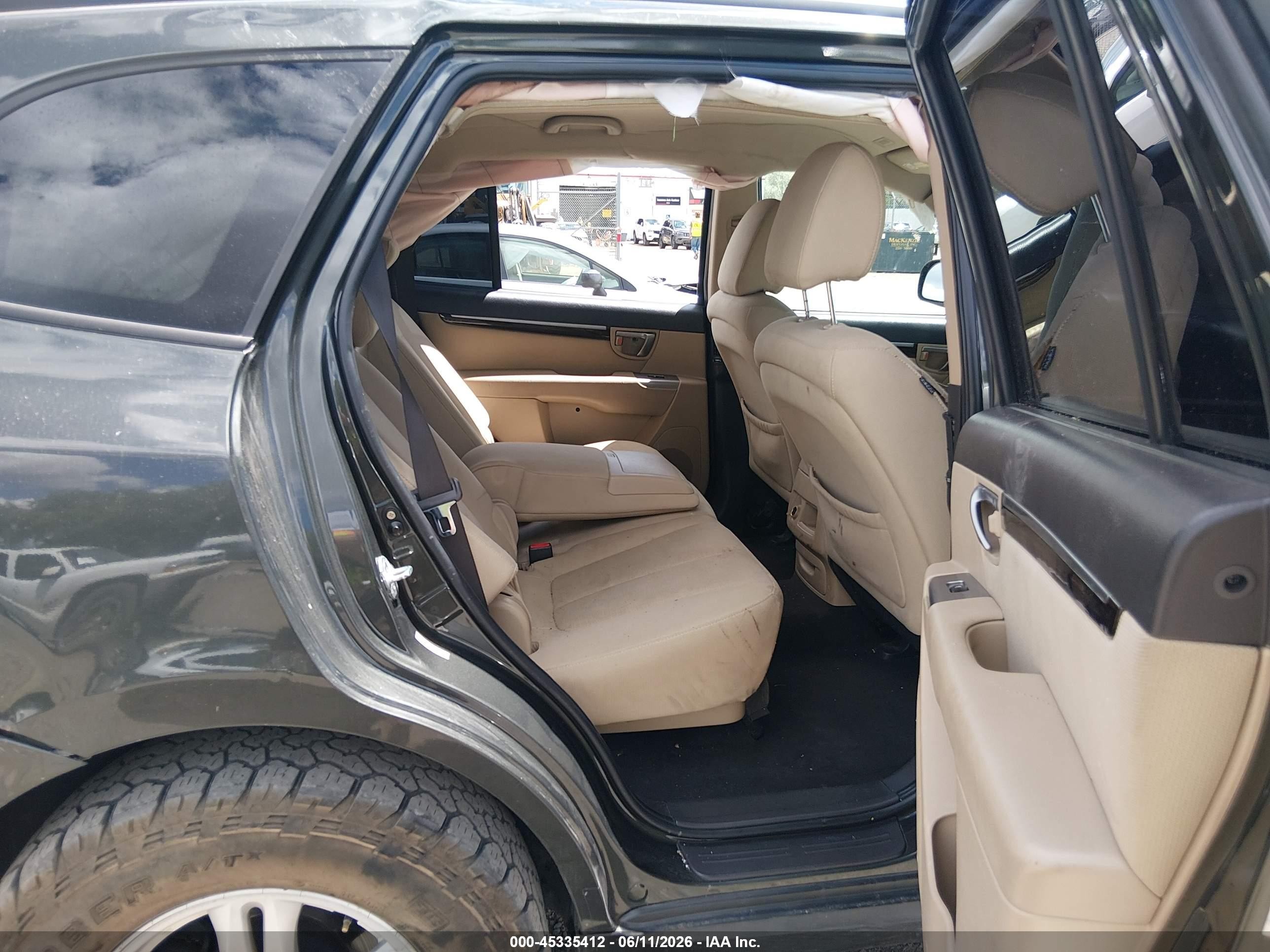 2010 Hyundai Santa Fe Gls Серый vin: 5NMSGDAB0AH351861