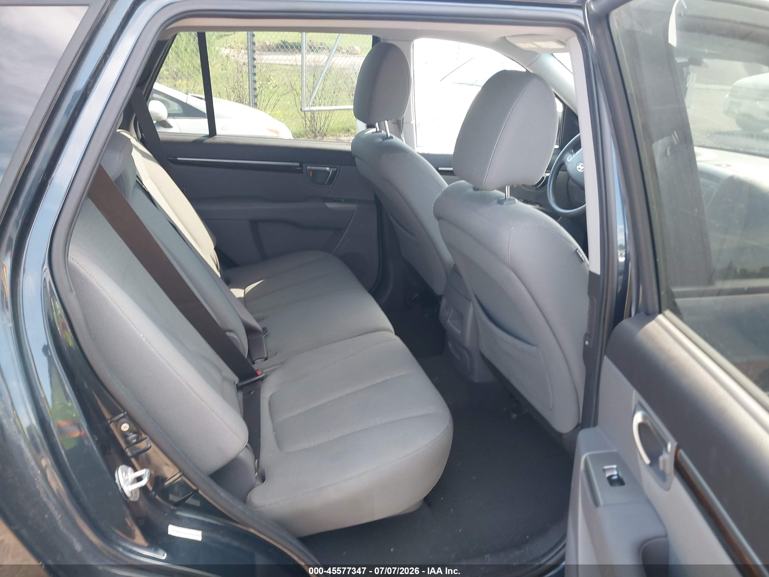 2010 Hyundai Santa Fe Gls Dark Blue vin: 5NMSGDAB0AH367798