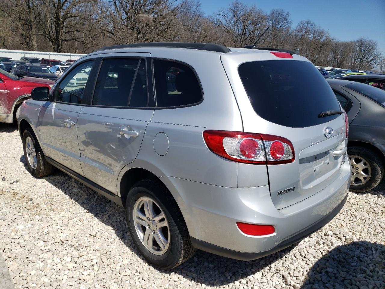 2010 Hyundai Santa Fe Gls Серебряный vin: 5NMSGDAB2AH348721