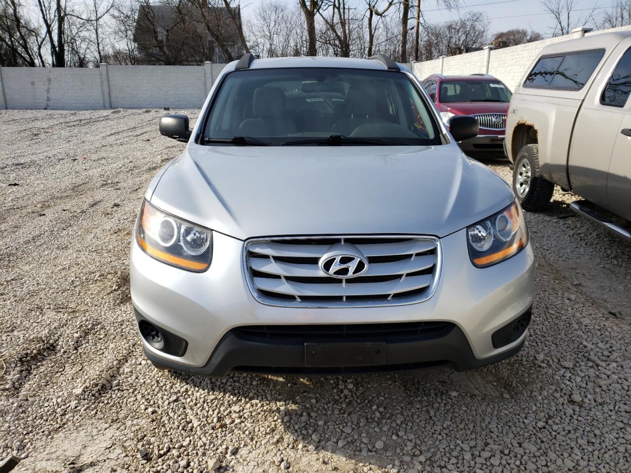 2010 Hyundai Santa Fe Gls Серебряный vin: 5NMSGDAB2AH348721