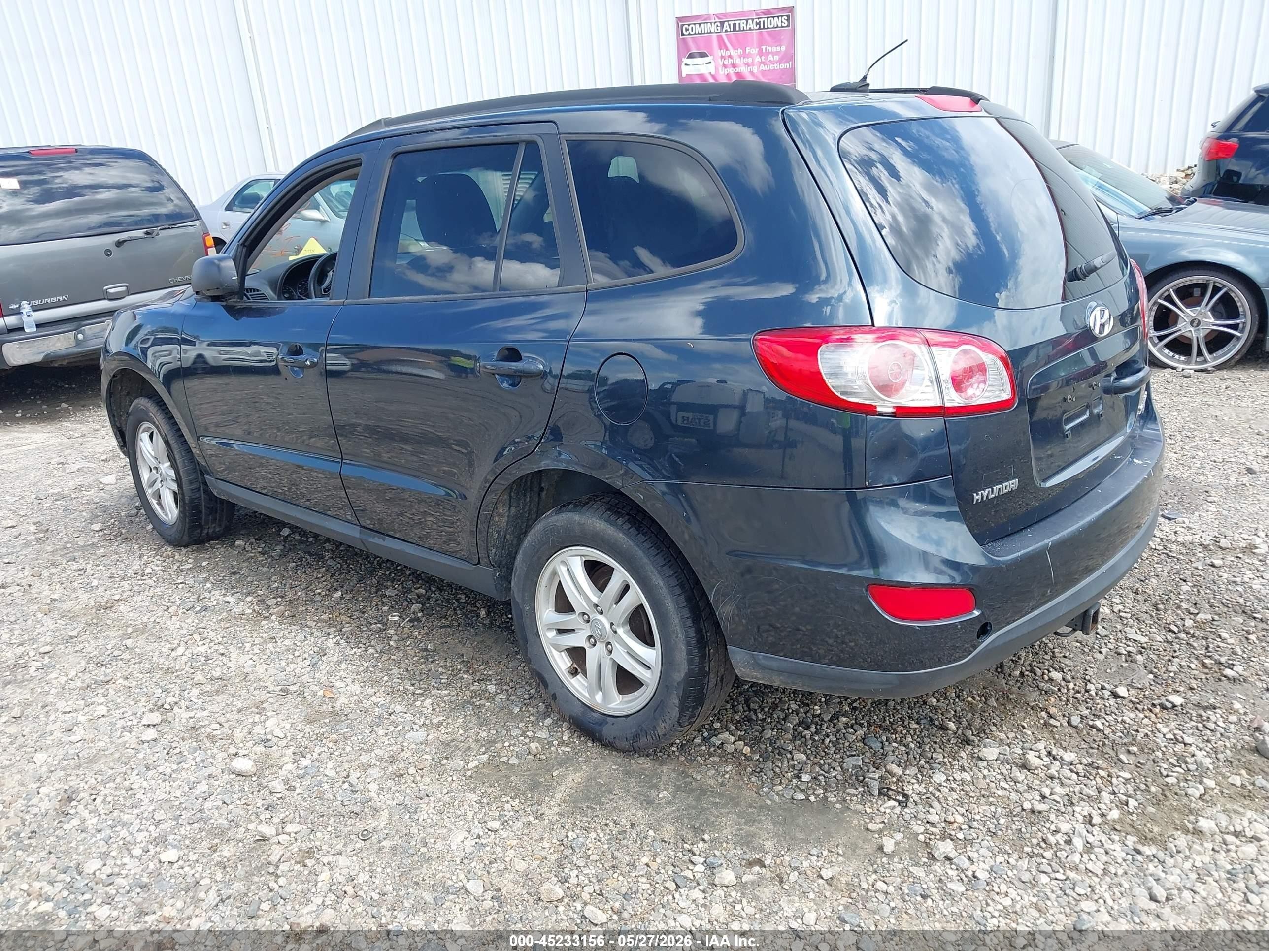 2010 Hyundai Santa Fe Gls Black vin: 5NMSGDAB3AH359288