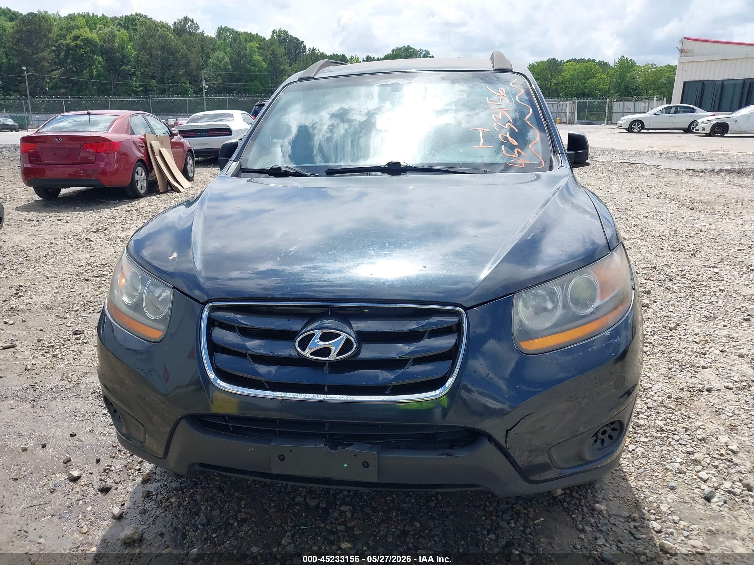 2010 Hyundai Santa Fe Gls Black vin: 5NMSGDAB3AH359288