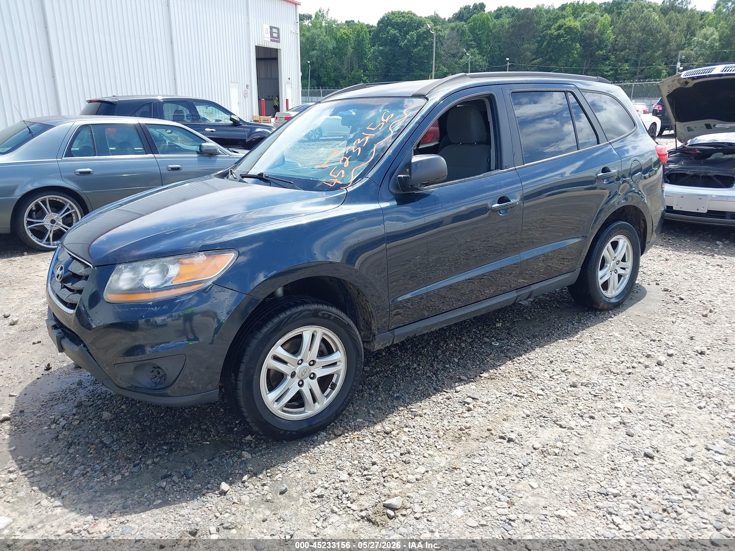 2010 Hyundai Santa Fe Gls Black vin: 5NMSGDAB3AH359288