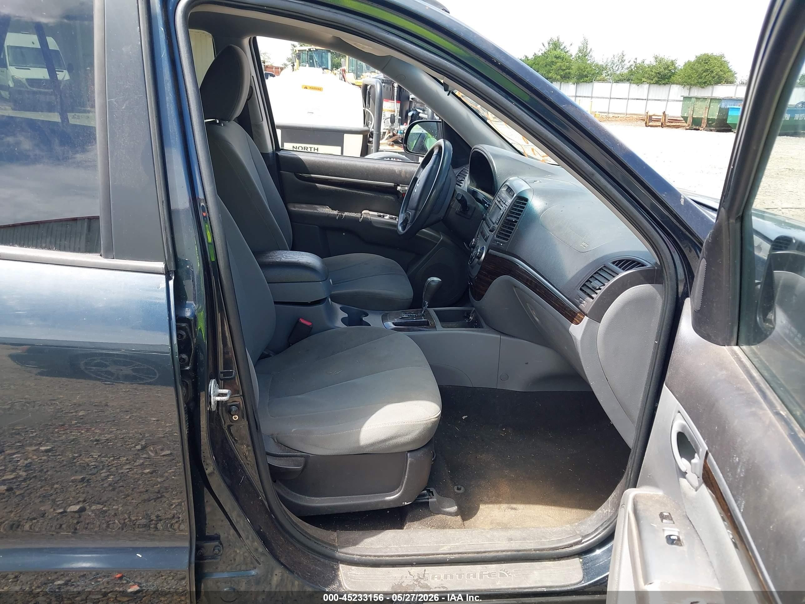2010 Hyundai Santa Fe Gls Black vin: 5NMSGDAB3AH359288