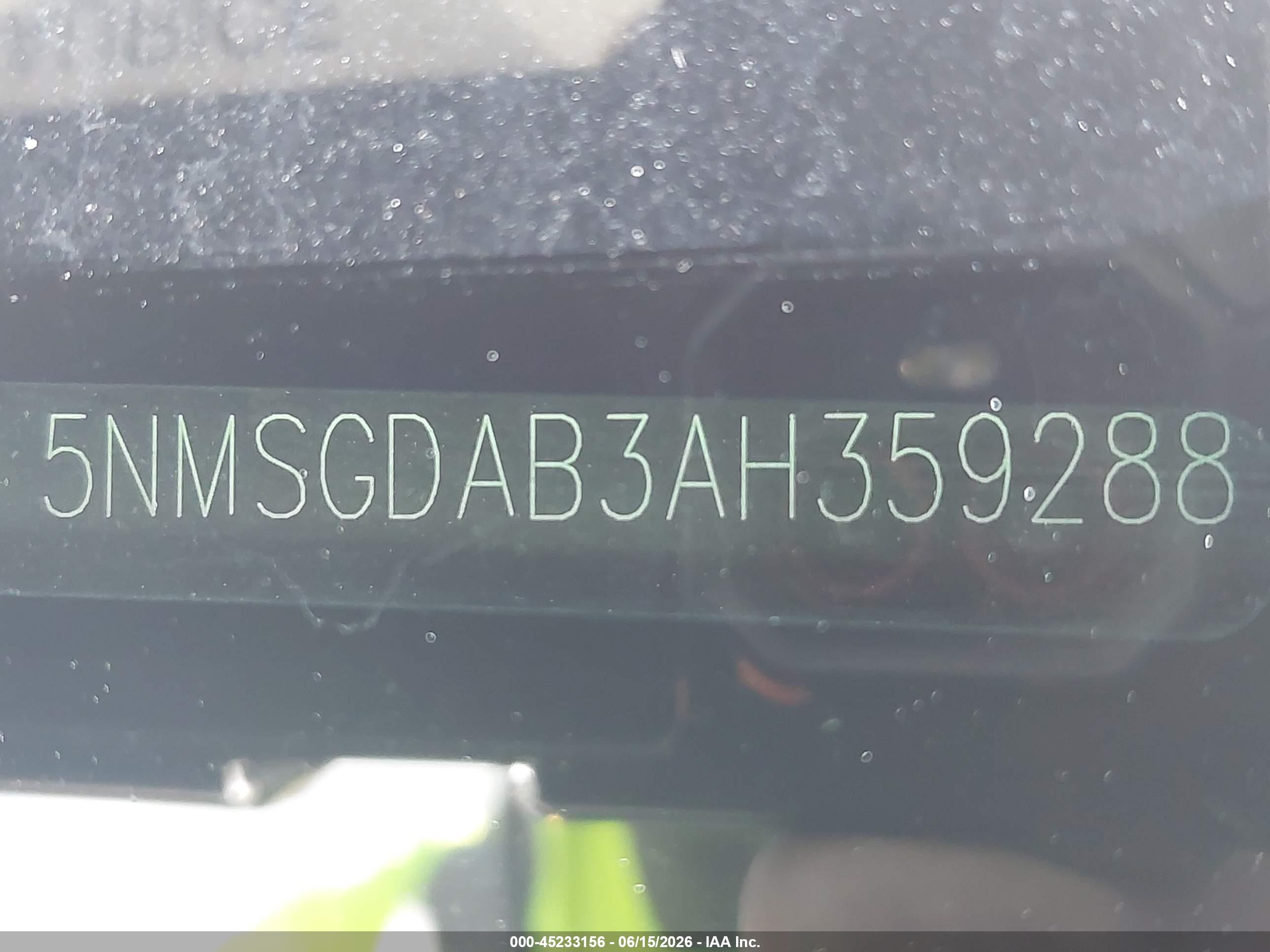 2010 Hyundai Santa Fe Gls Black vin: 5NMSGDAB3AH359288