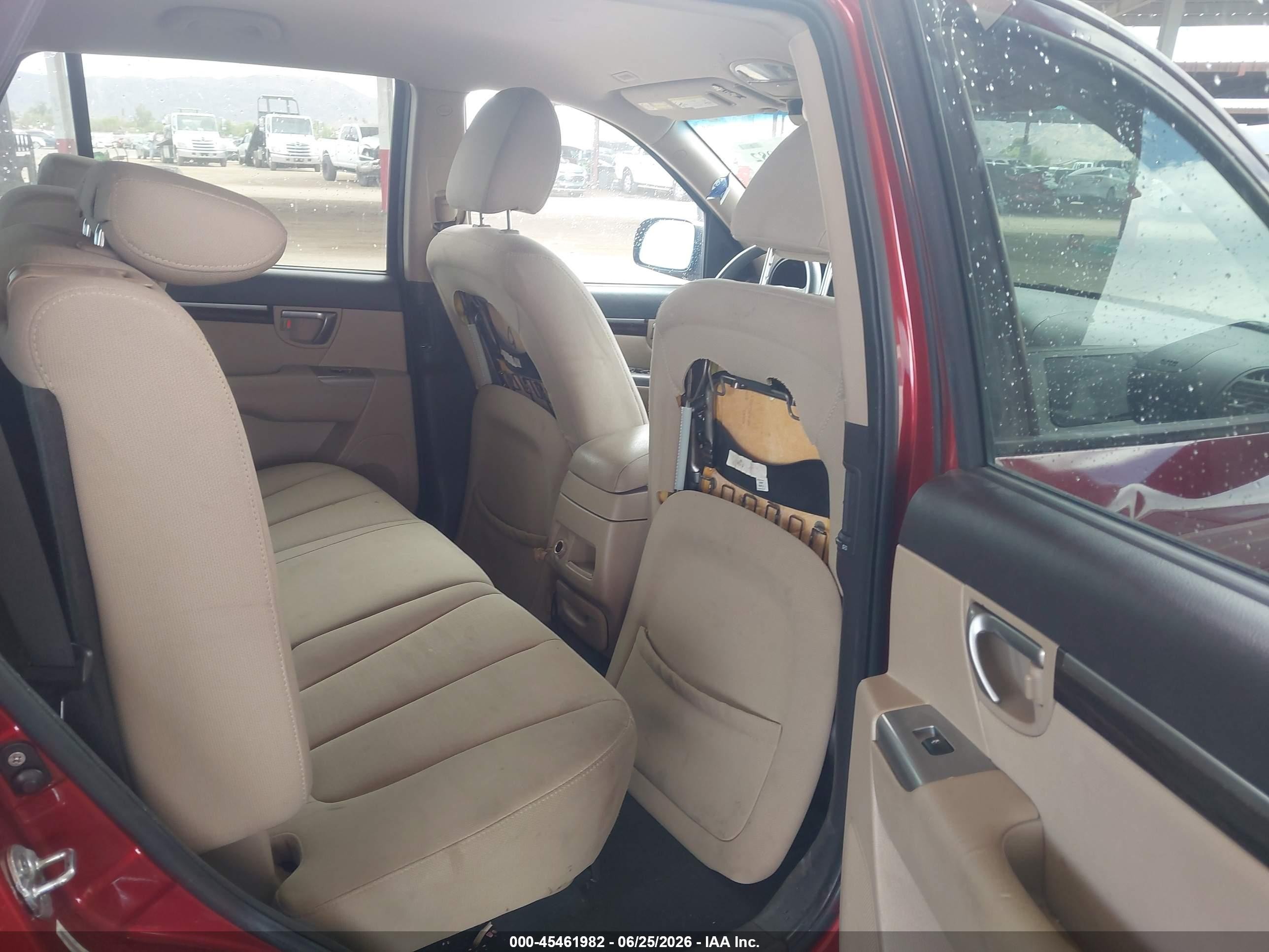 2010 Hyundai Santa Fe Gls Красный vin: 5NMSGDAB3AH377242
