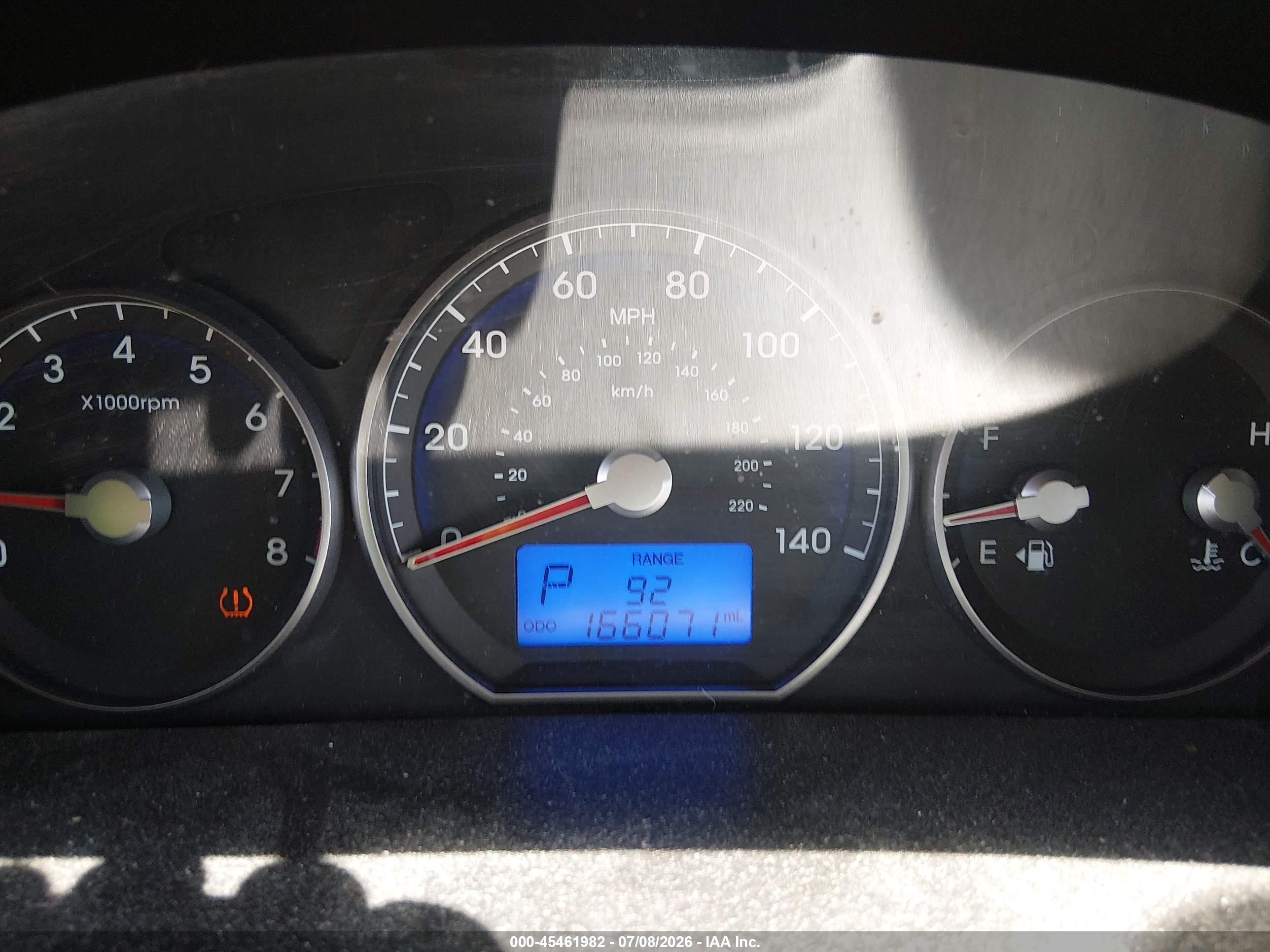 2010 Hyundai Santa Fe Gls Красный vin: 5NMSGDAB3AH377242