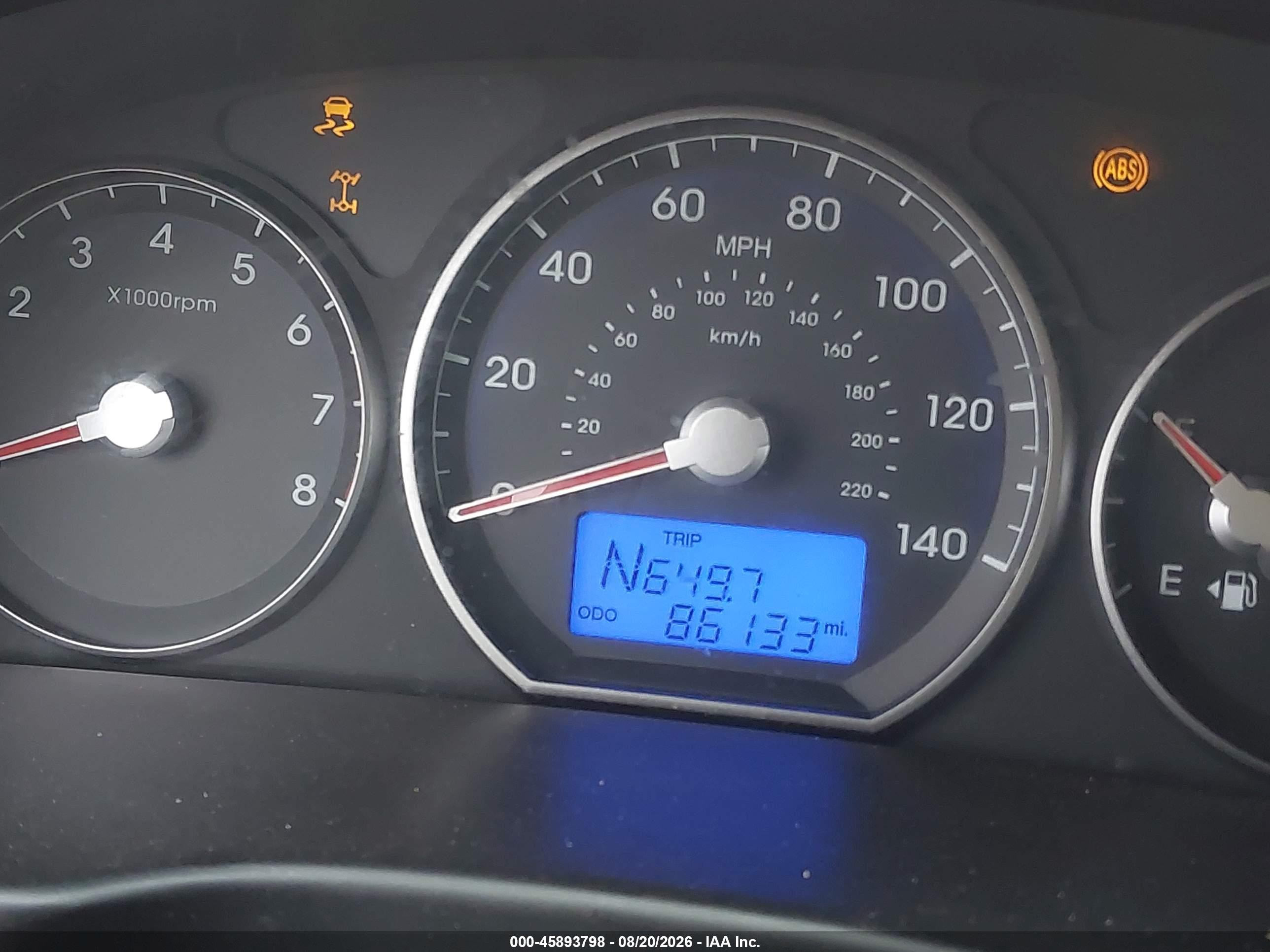 2010 Hyundai Santa Fe Gls Красный vin: 5NMSGDAB3AH379458