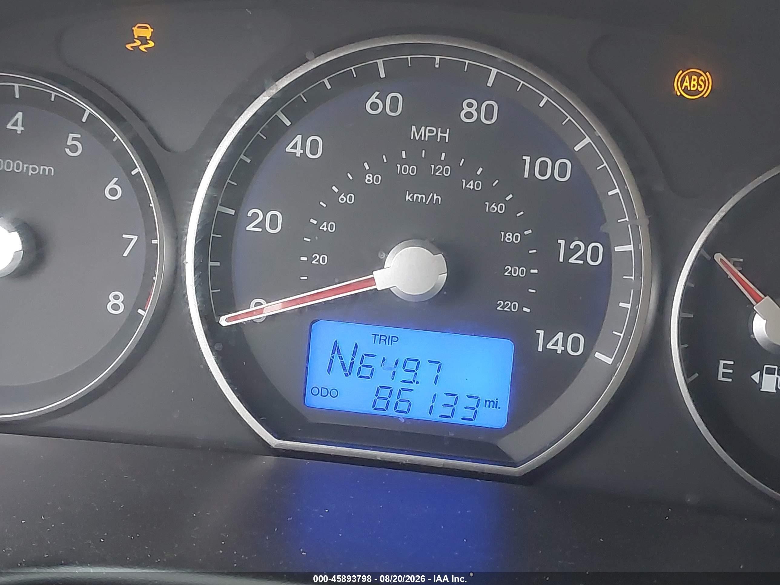 2010 Hyundai Santa Fe Gls Красный vin: 5NMSGDAB3AH379458