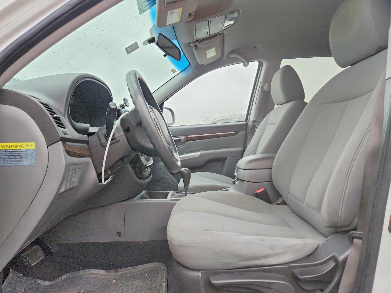 2010 Hyundai Santa Fe Gls White vin: 5NMSGDAB4AH363592