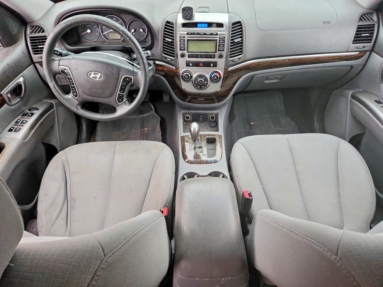 2010 Hyundai Santa Fe Gls White vin: 5NMSGDAB4AH363592