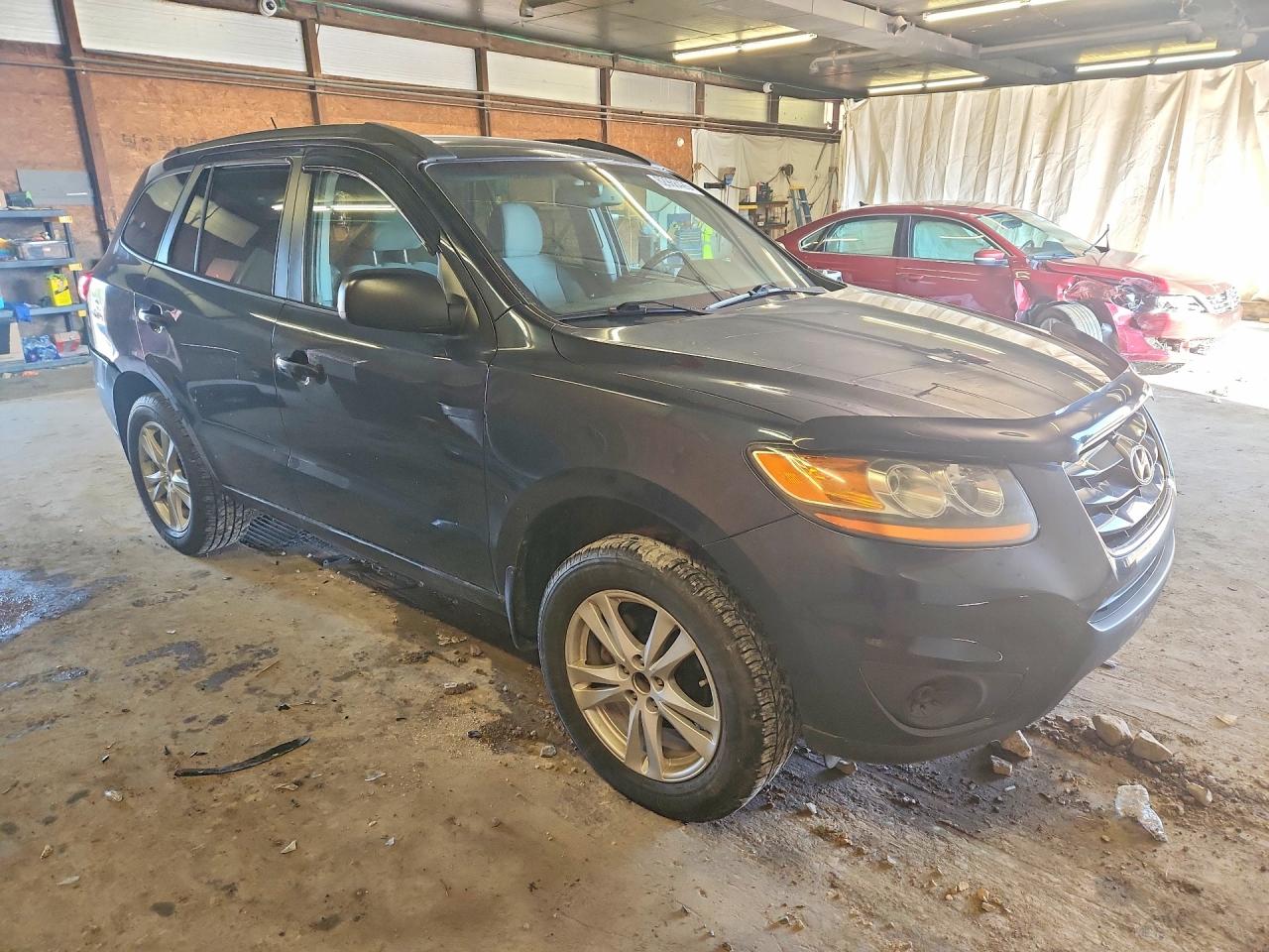 2010 Hyundai Santa Fe Gls Gray vin: 5NMSGDAB4AH412886