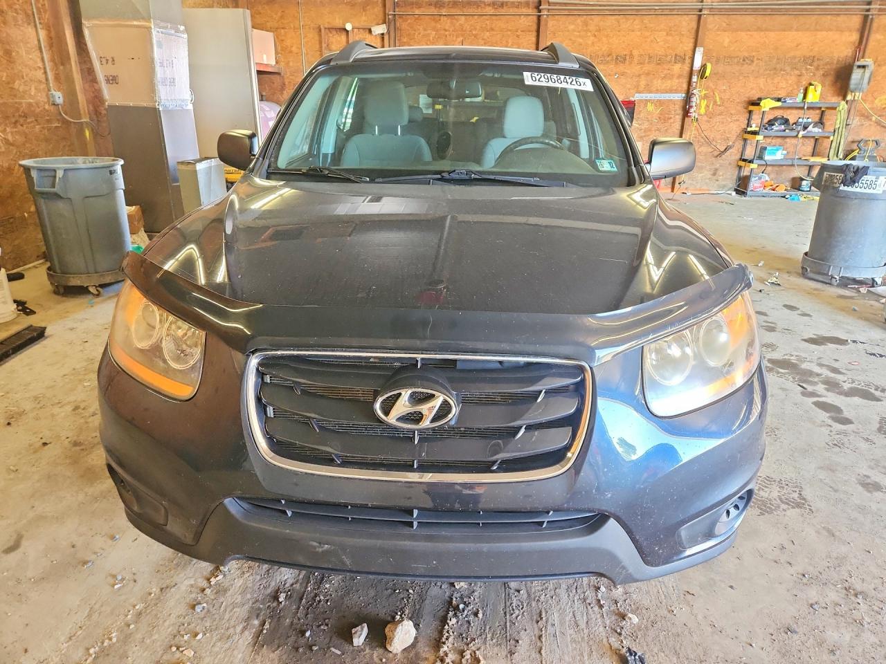 2010 Hyundai Santa Fe Gls Gray vin: 5NMSGDAB4AH412886