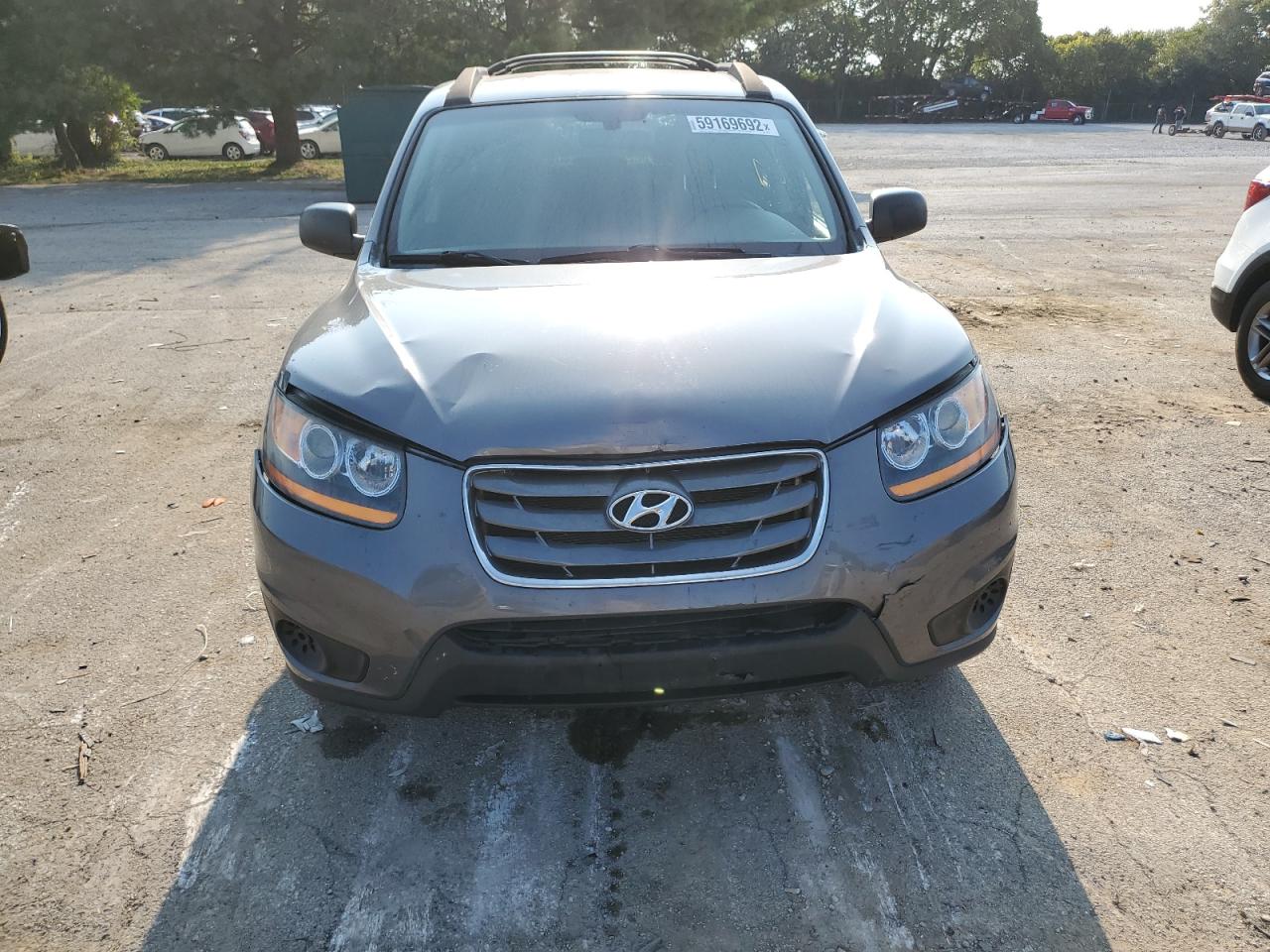 2010 Hyundai Santa Fe Gls Серебряный vin: 5NMSGDAB5AH365481