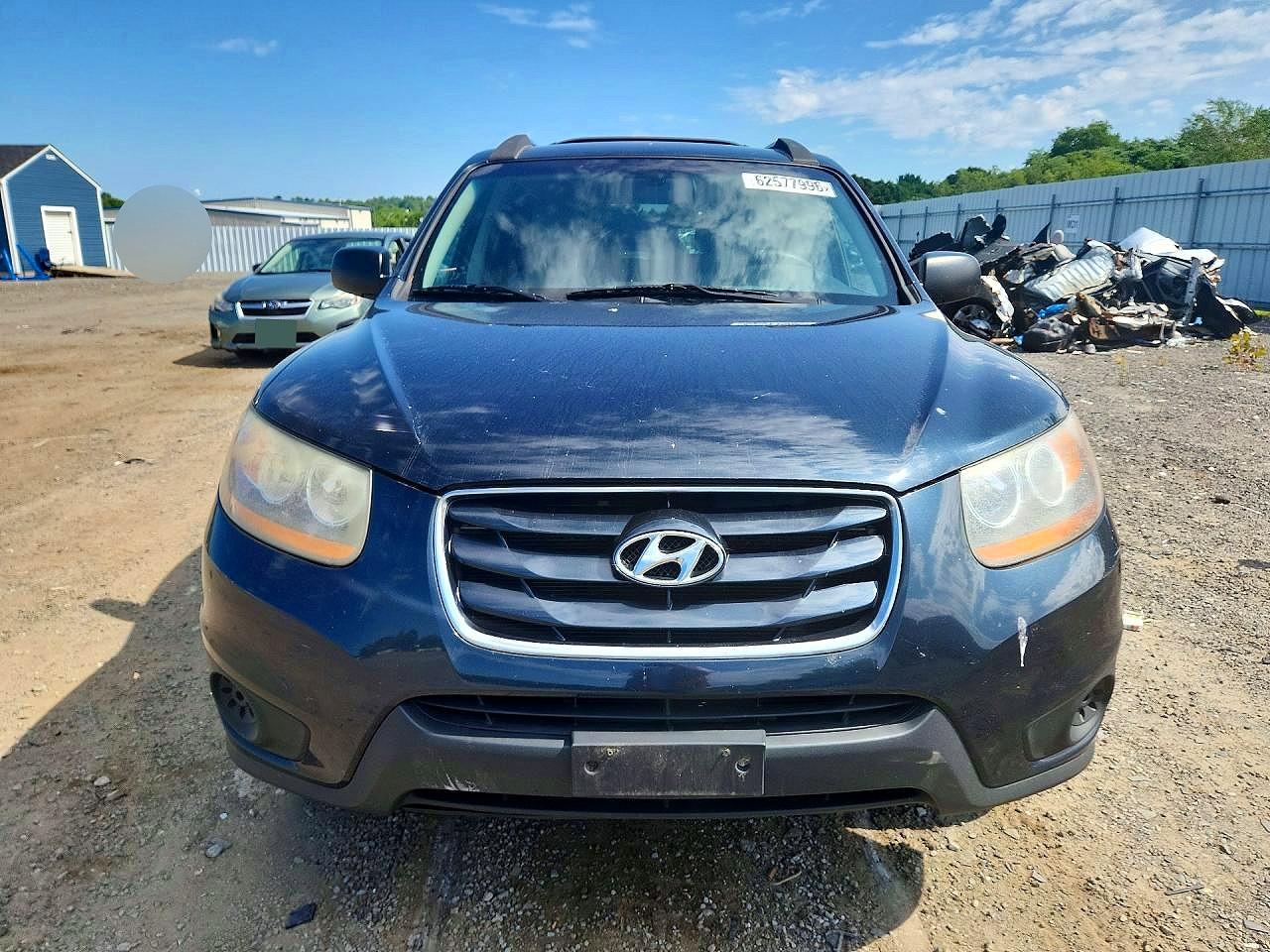 2010 Hyundai Santa Fe Gls Blue vin: 5NMSGDAB6AH347300