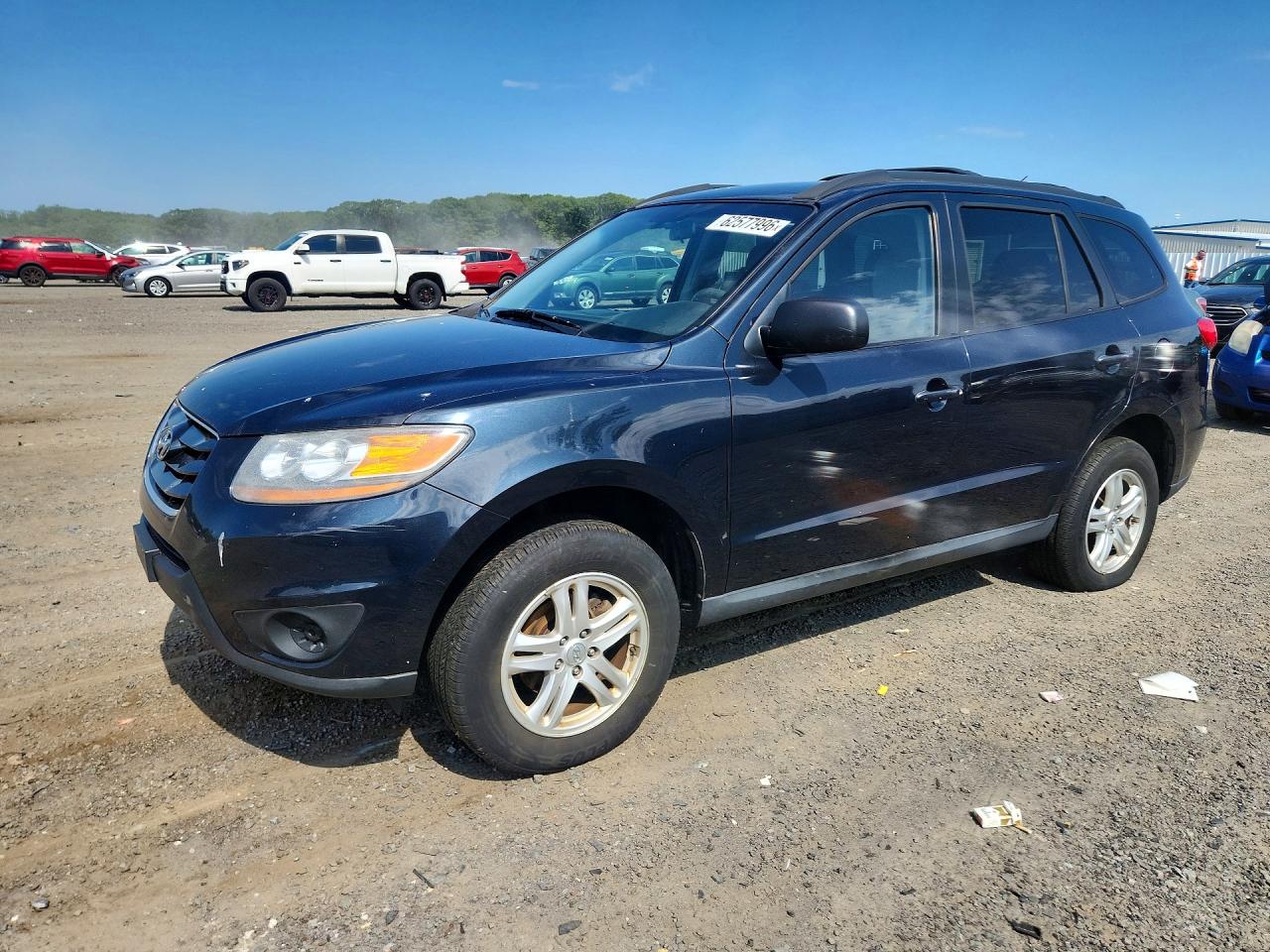 2010 Hyundai Santa Fe Gls Blue vin: 5NMSGDAB6AH347300