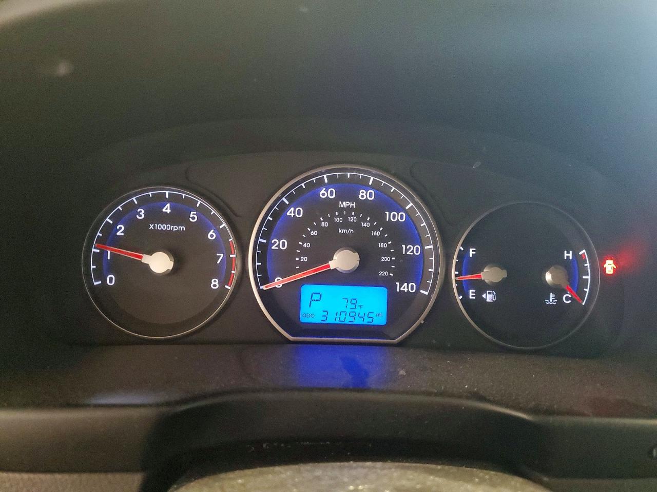 2010 Hyundai Santa Fe Gls Gray vin: 5NMSGDAB6AH375615