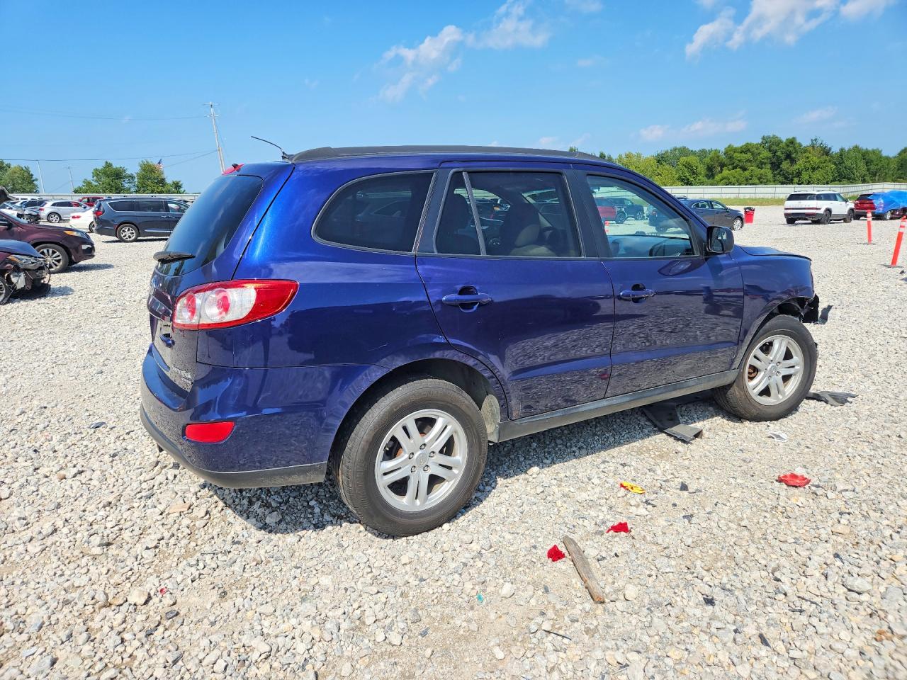 2010 Hyundai Santa Fe Gls Blue vin: 5NMSGDAB6AH380216