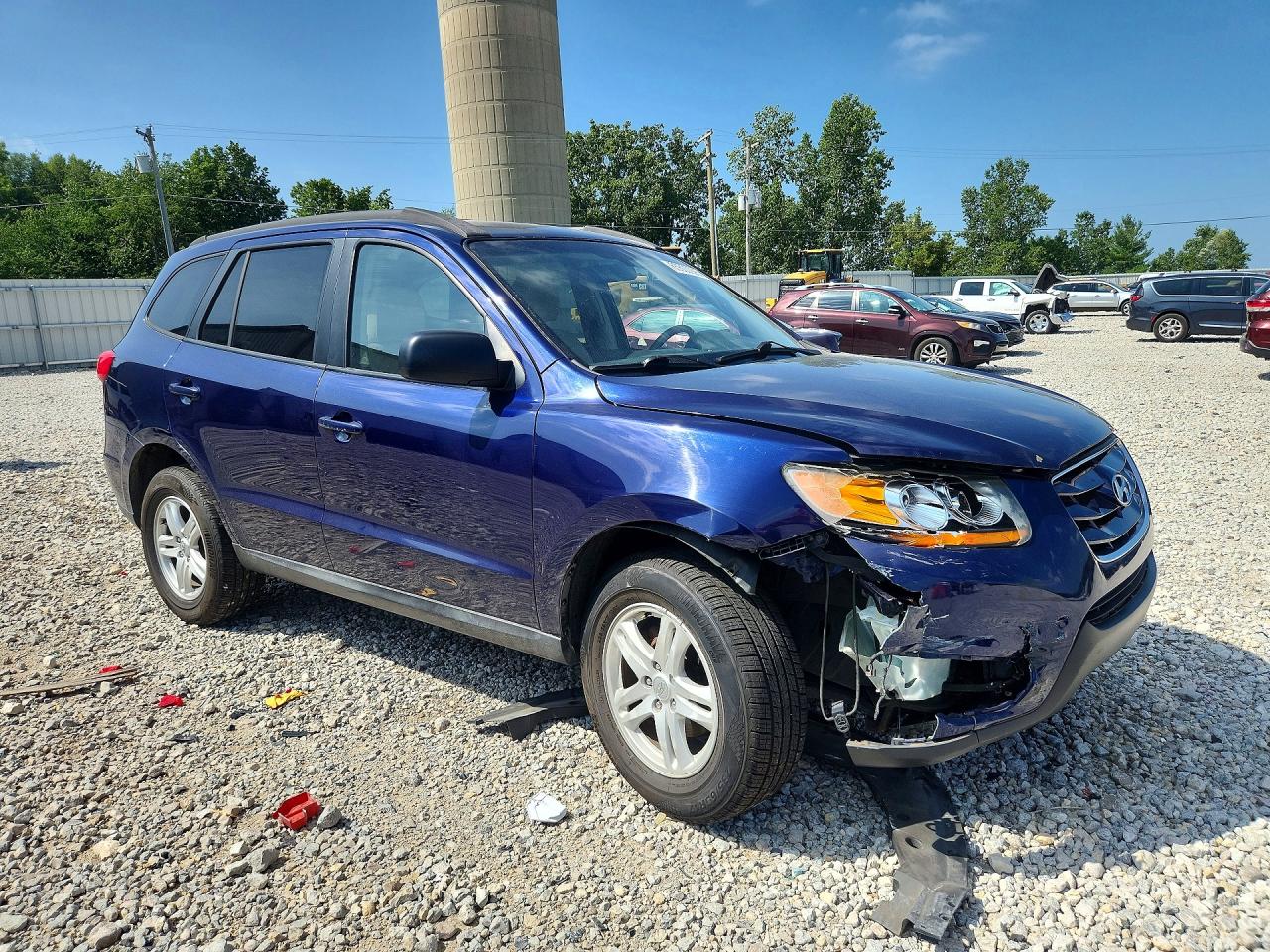 2010 Hyundai Santa Fe Gls Blue vin: 5NMSGDAB6AH380216